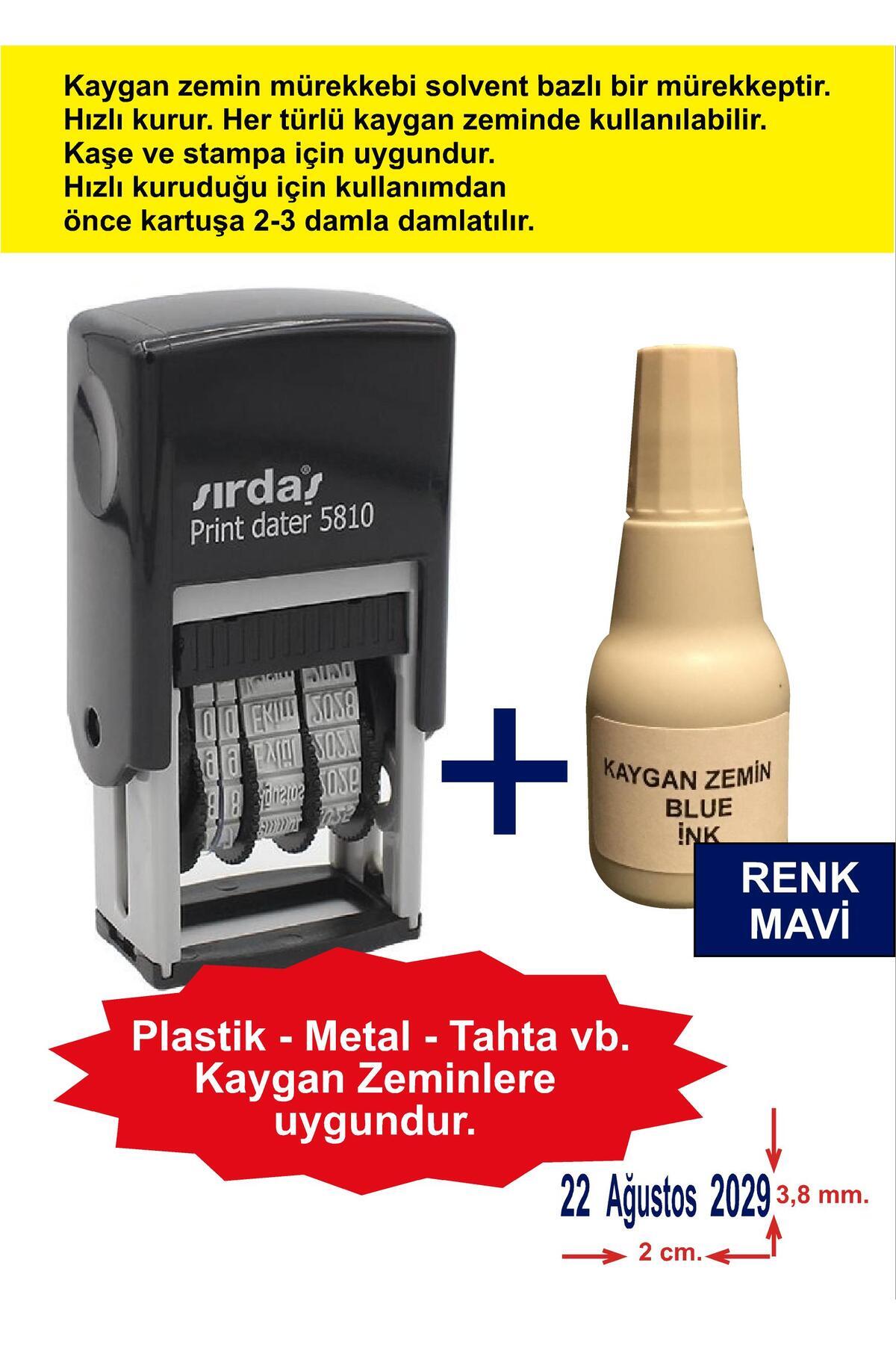 sırdaş kaşe TARİH KAŞESİ+MÜREKKEP-5810