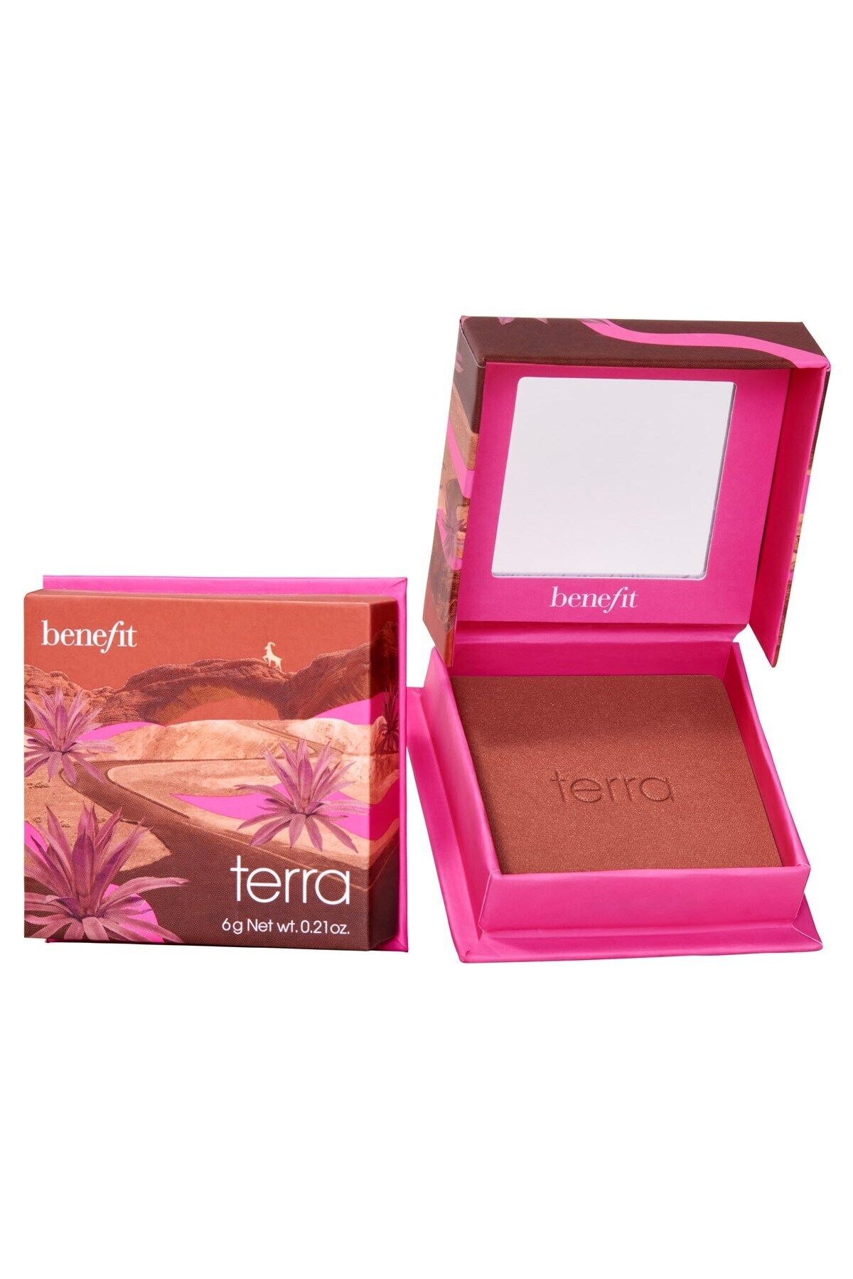 benefit cosmetics İpeksi Kremsi Vazgeçilmez Terra WANDERful World Allık-B.Q.WHİTE