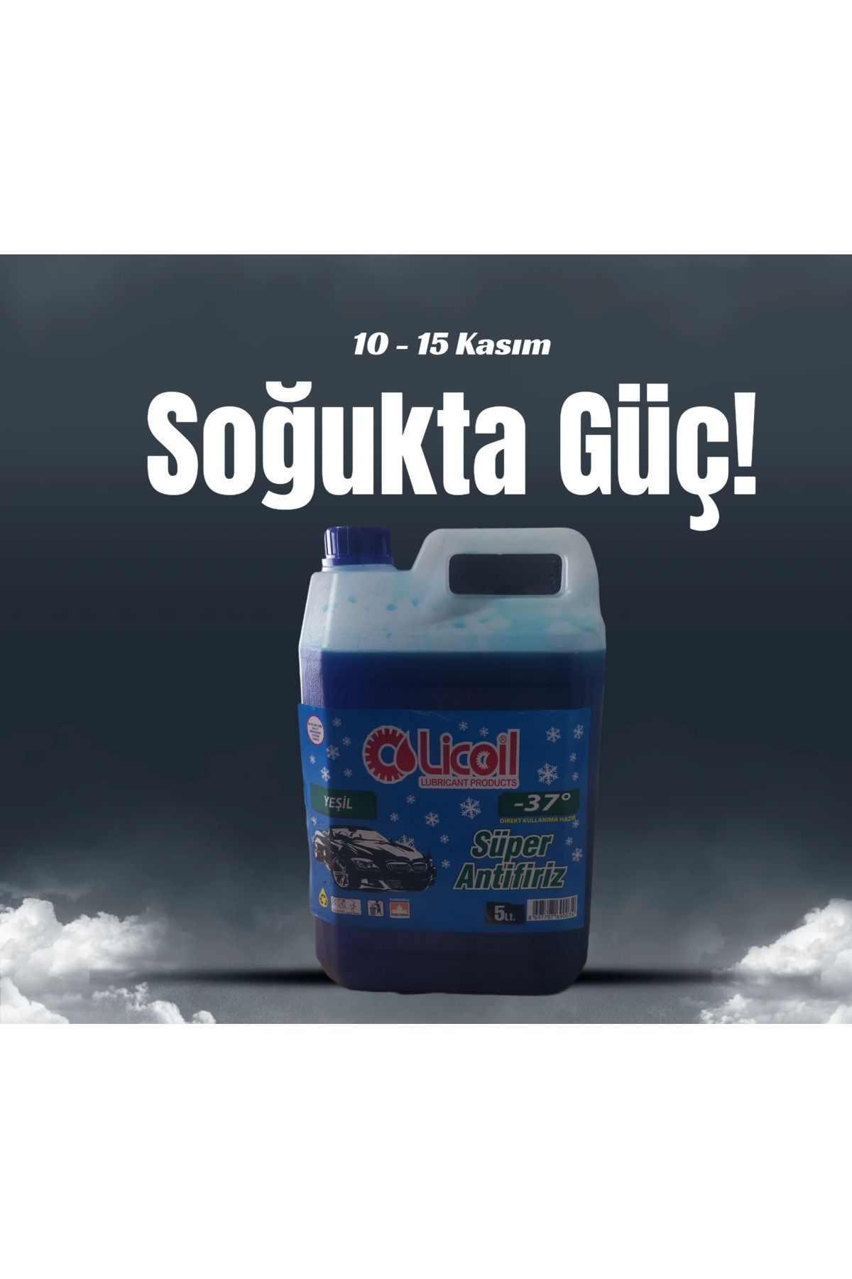 LİCOİL Licoil Antifriz -37c mavi  5 L