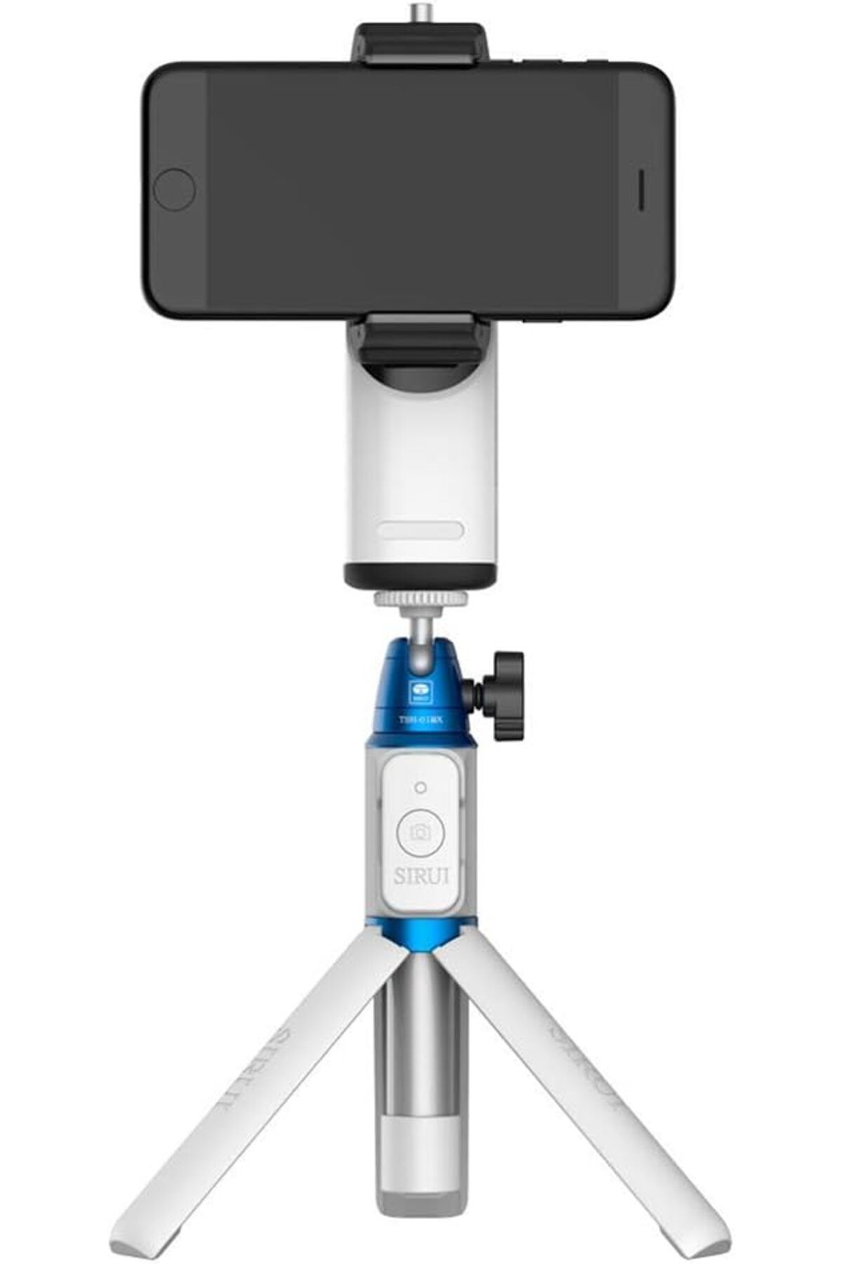 NcK VK-2W Mobil Gimbal + Çok Fonksiyonlu Masa Üstü Tripod Seti (Beyaz)