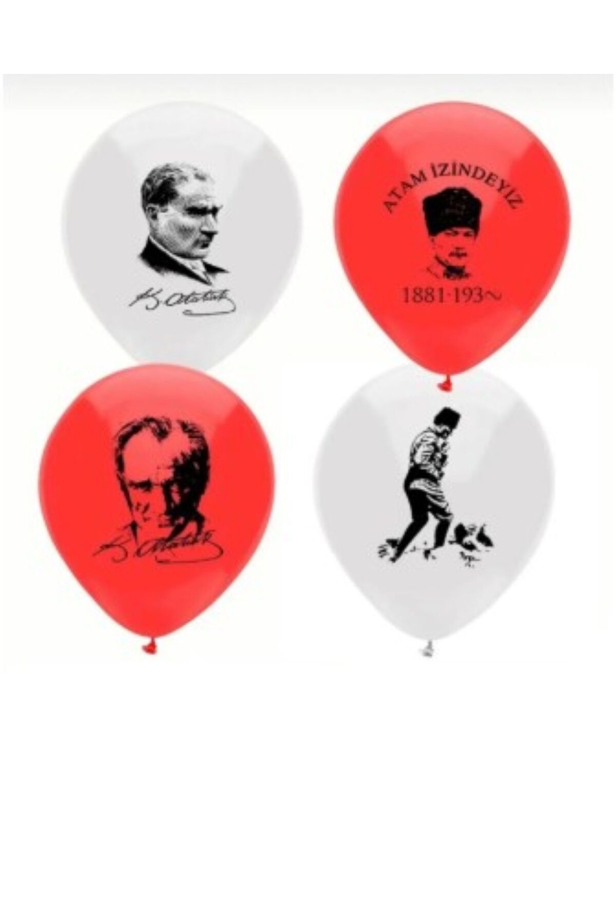 PartAntalya Atatürk Baskılı Balon Atatürk Baskılı Balon 10 Adet