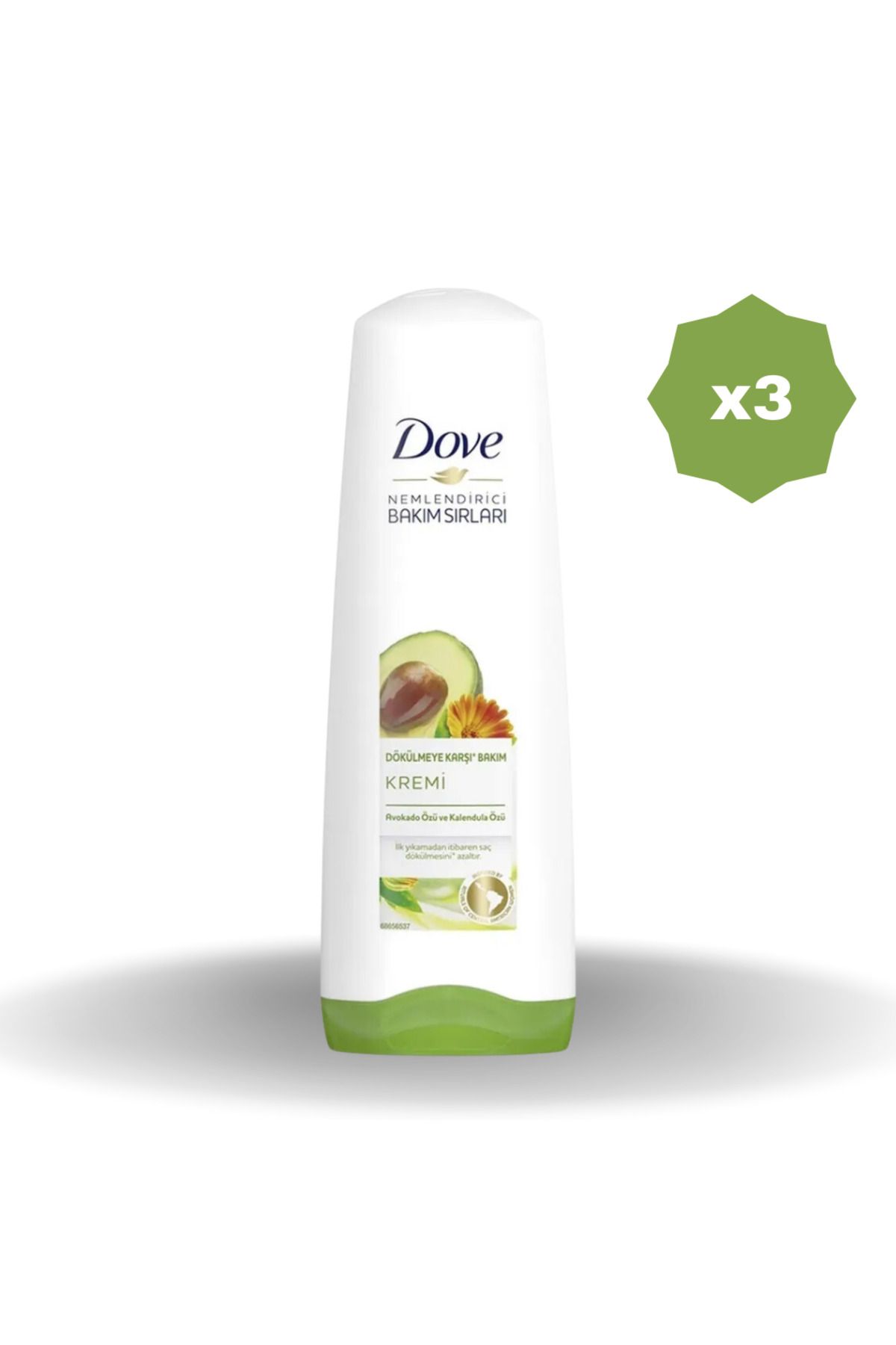 Dove AVAKADO ÖZLÜ SAÇ KREMİ 350 ML - (3 ADET)