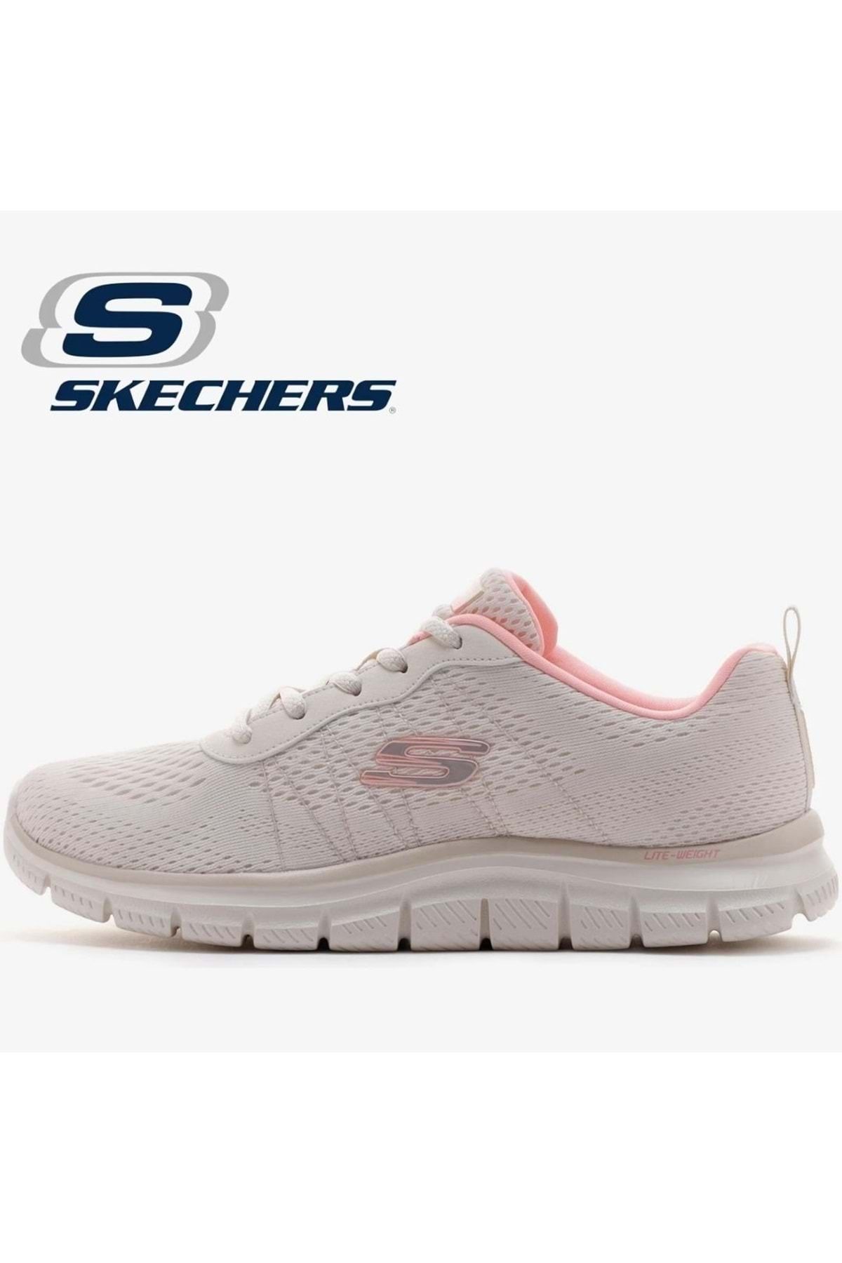 SKECHERS Track-New Staple 150141TK Unisex Spor Ayakkabı BEJ