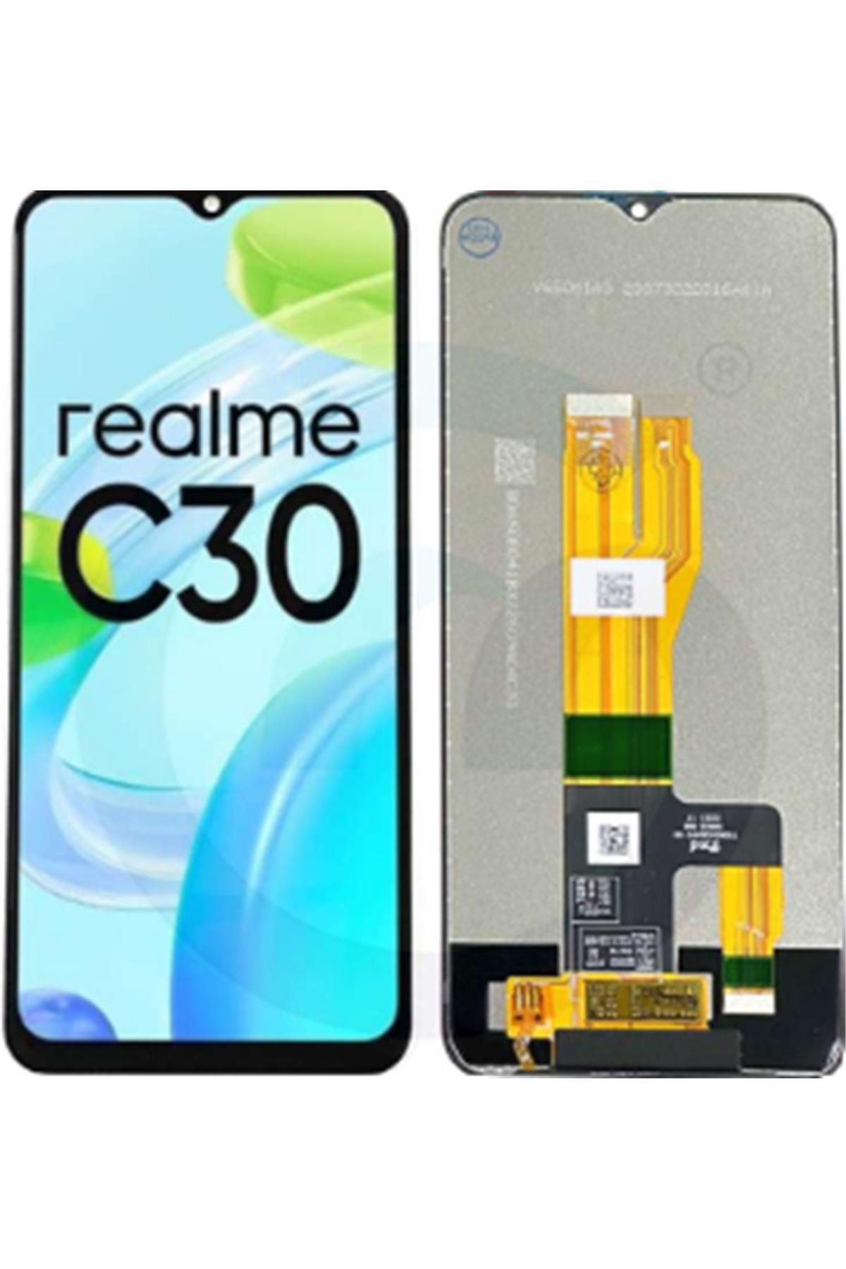 Qudex Oppo Realme C30 Uyumlu Lcd Ekran Dokunmatik