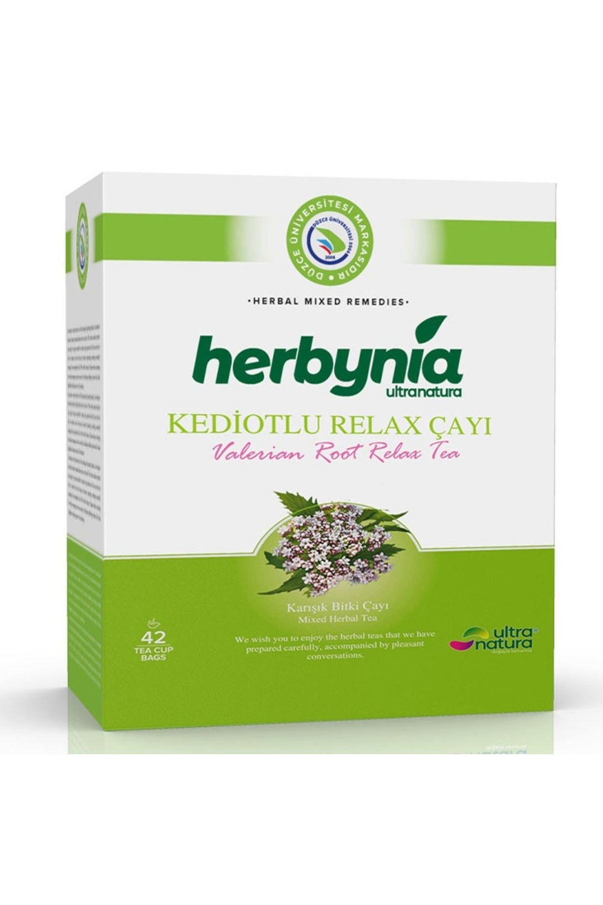 herbynia Kedi Otlu Relax 42'Li Süzen Poşet Çay