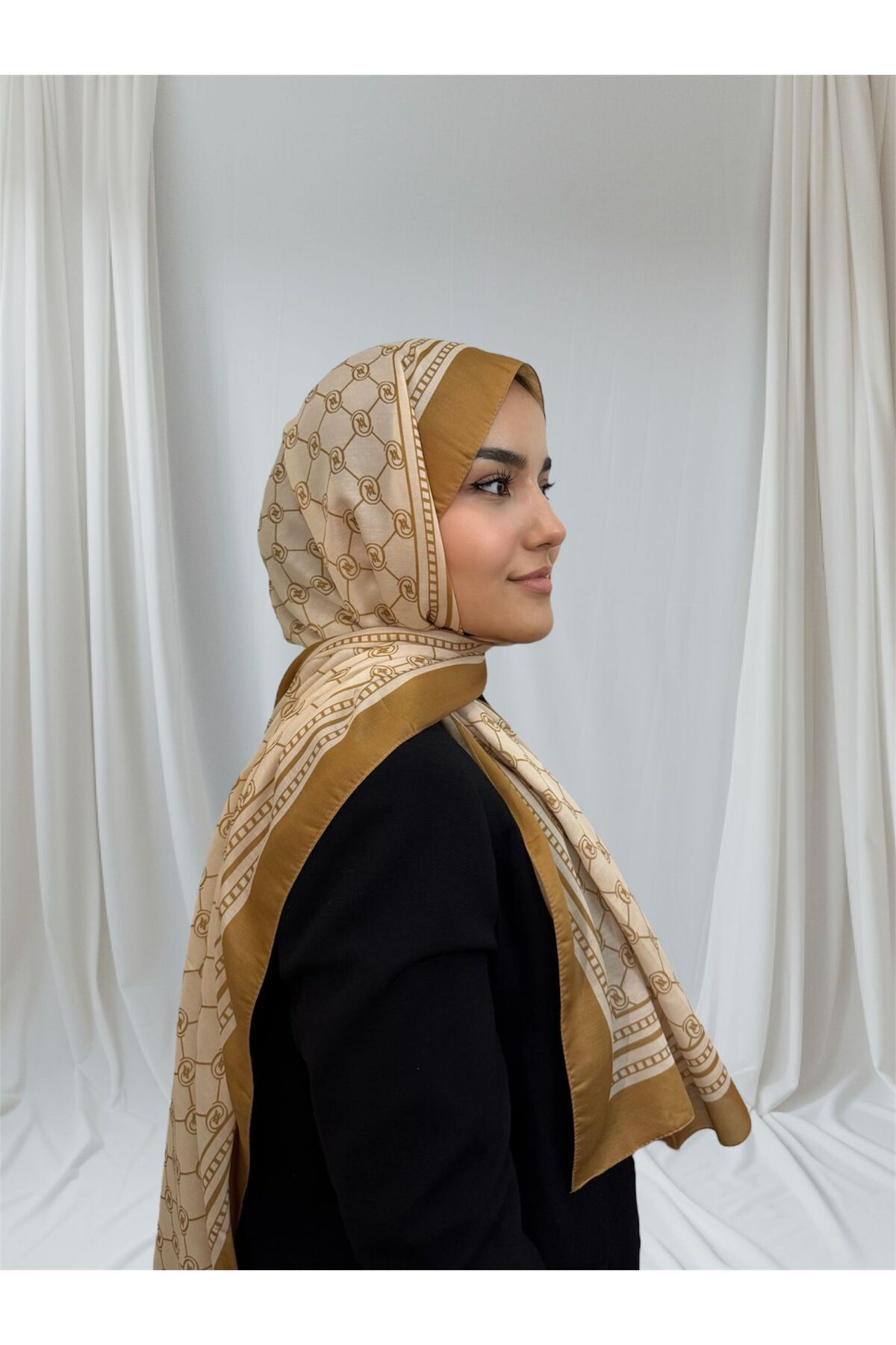 Scarf Vkko şal gold