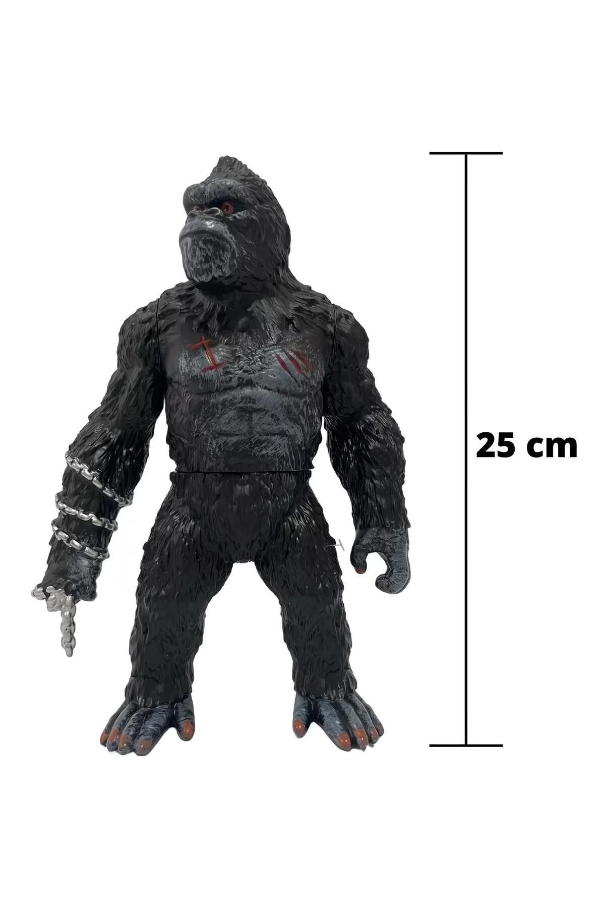 toysandmore-Godzilla Vs. Kong - Giant King Kong King Gorilla Action Figure, Large Size 25 cm 7