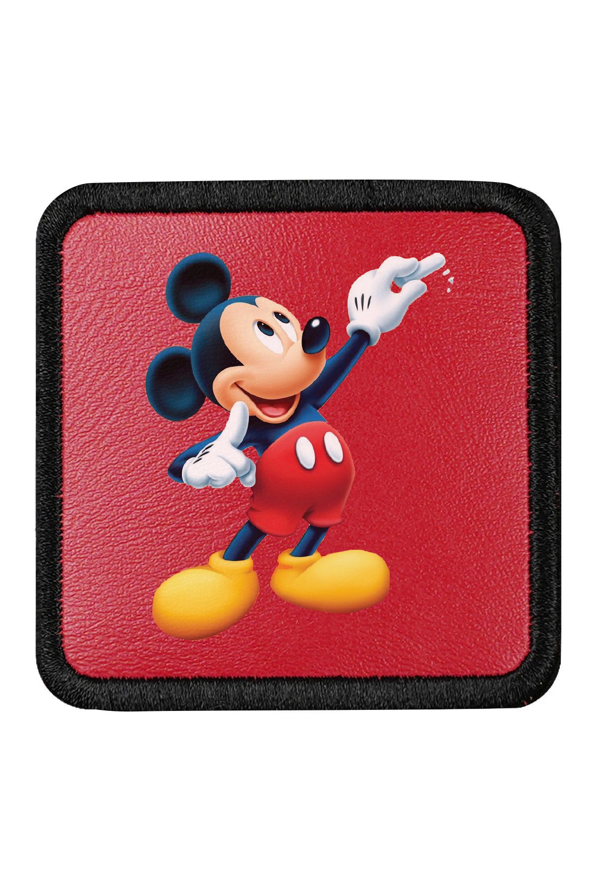 CraftID Mickey Mouse Tasarımlı Değiştirilebilir Kırmızı Patch