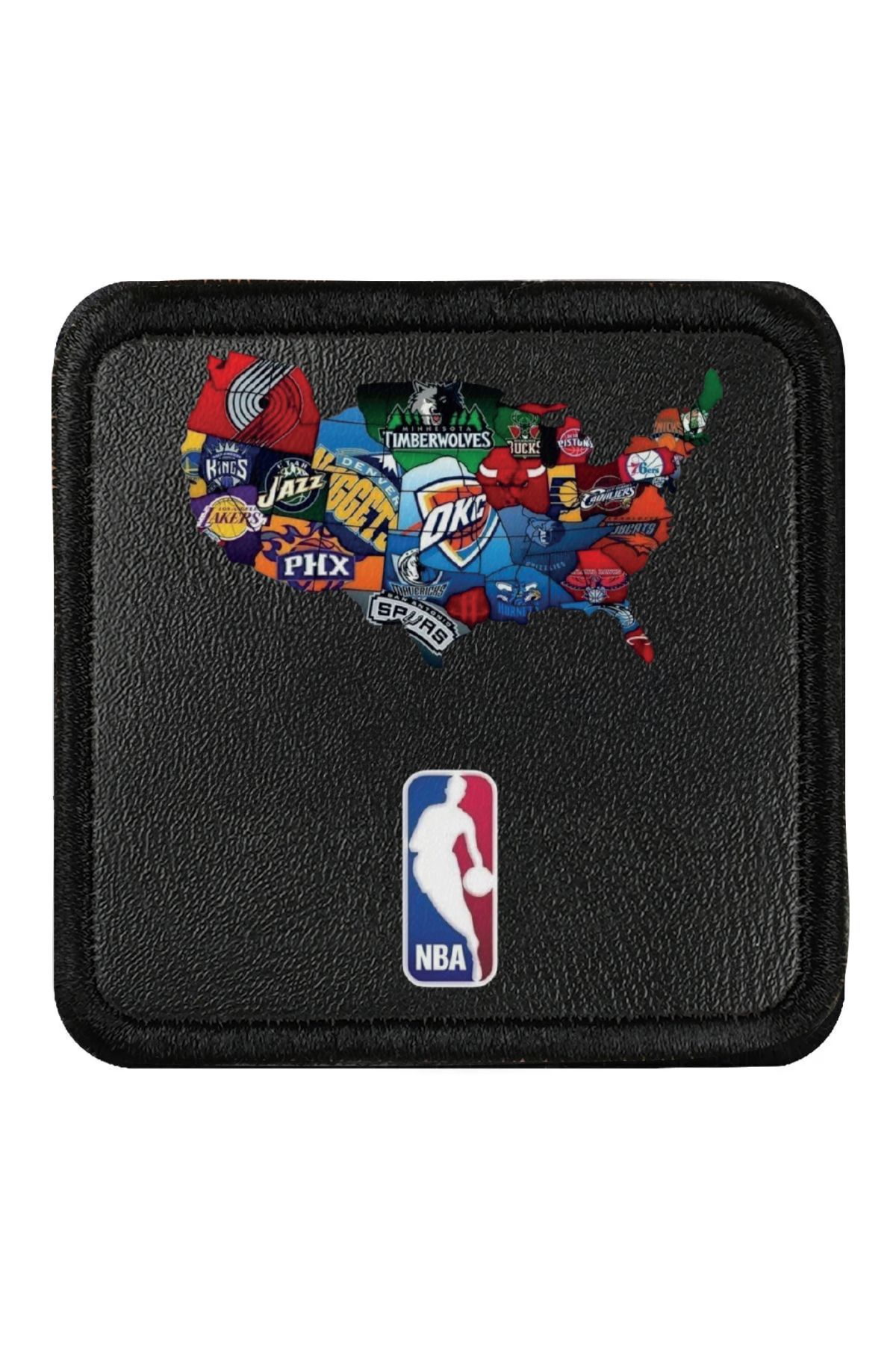 CraftID NBA Tasarımlı Değiştirilebilir Siyah Patch