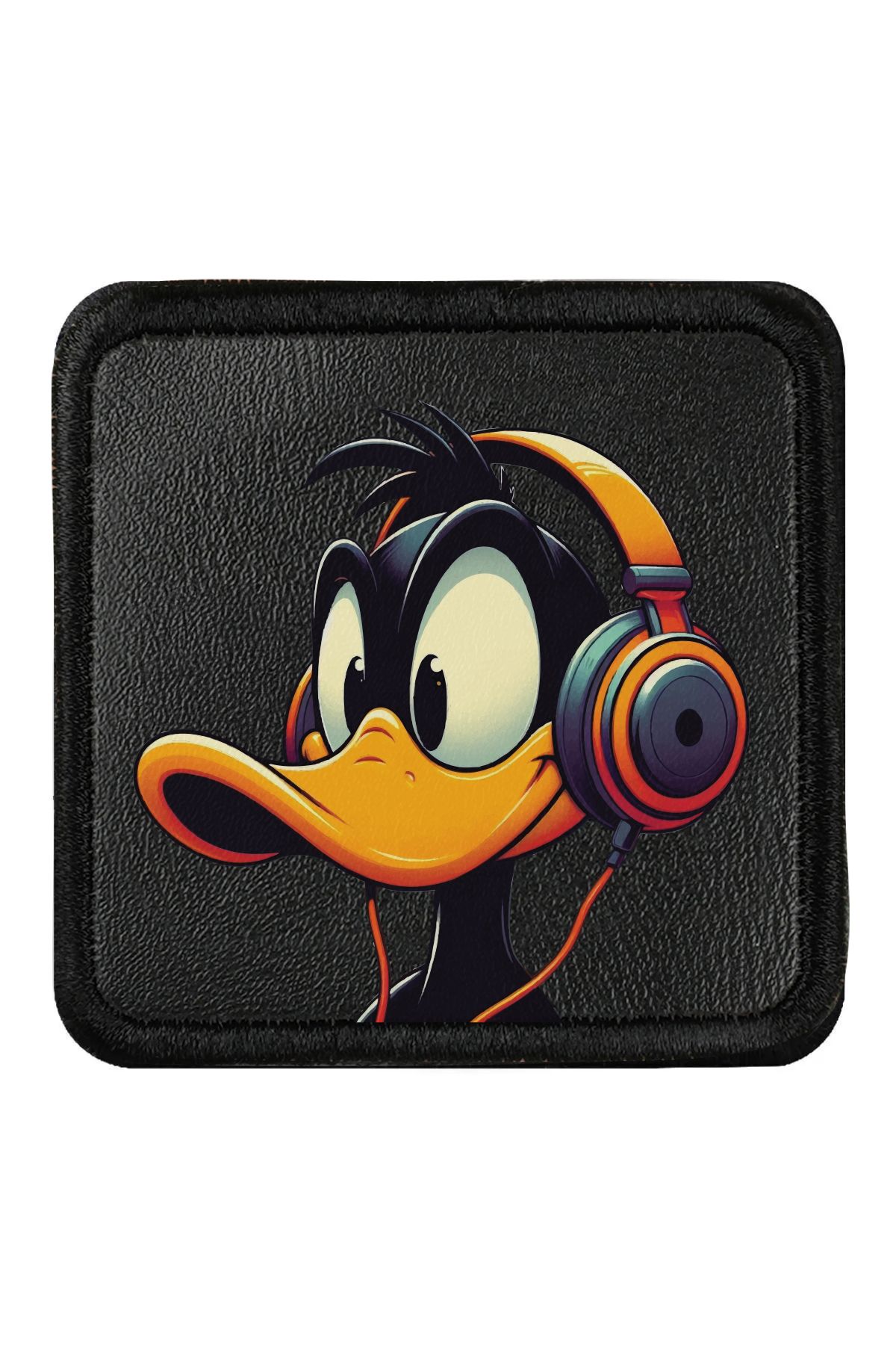 CraftID Daffy Duck Tasarımlı Değiştirilebilir Siyah Patch