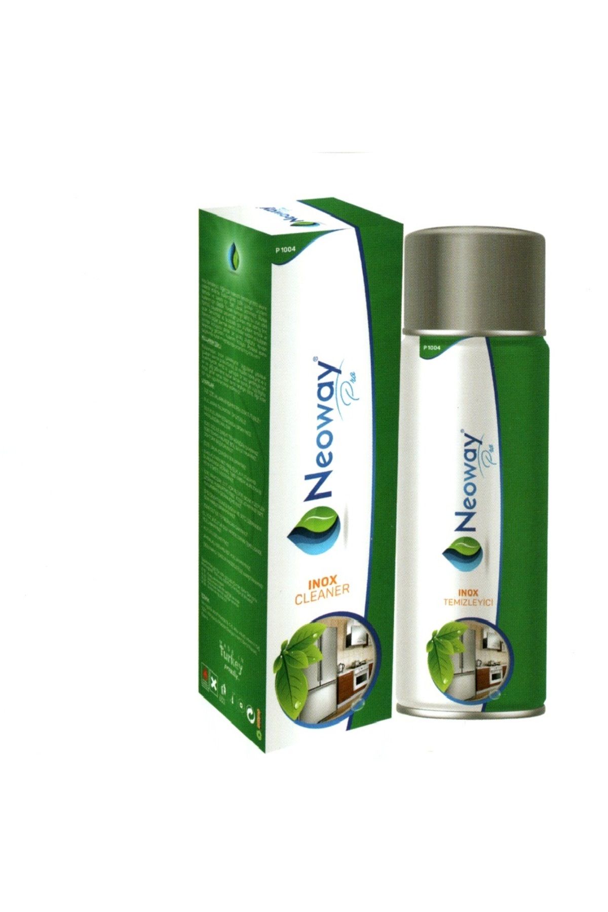 NEOWAY İNOX TEMİZLEYİCİ 500 ML (PASLANMAZ ÇELİK YÜZEYLER İÇİN)