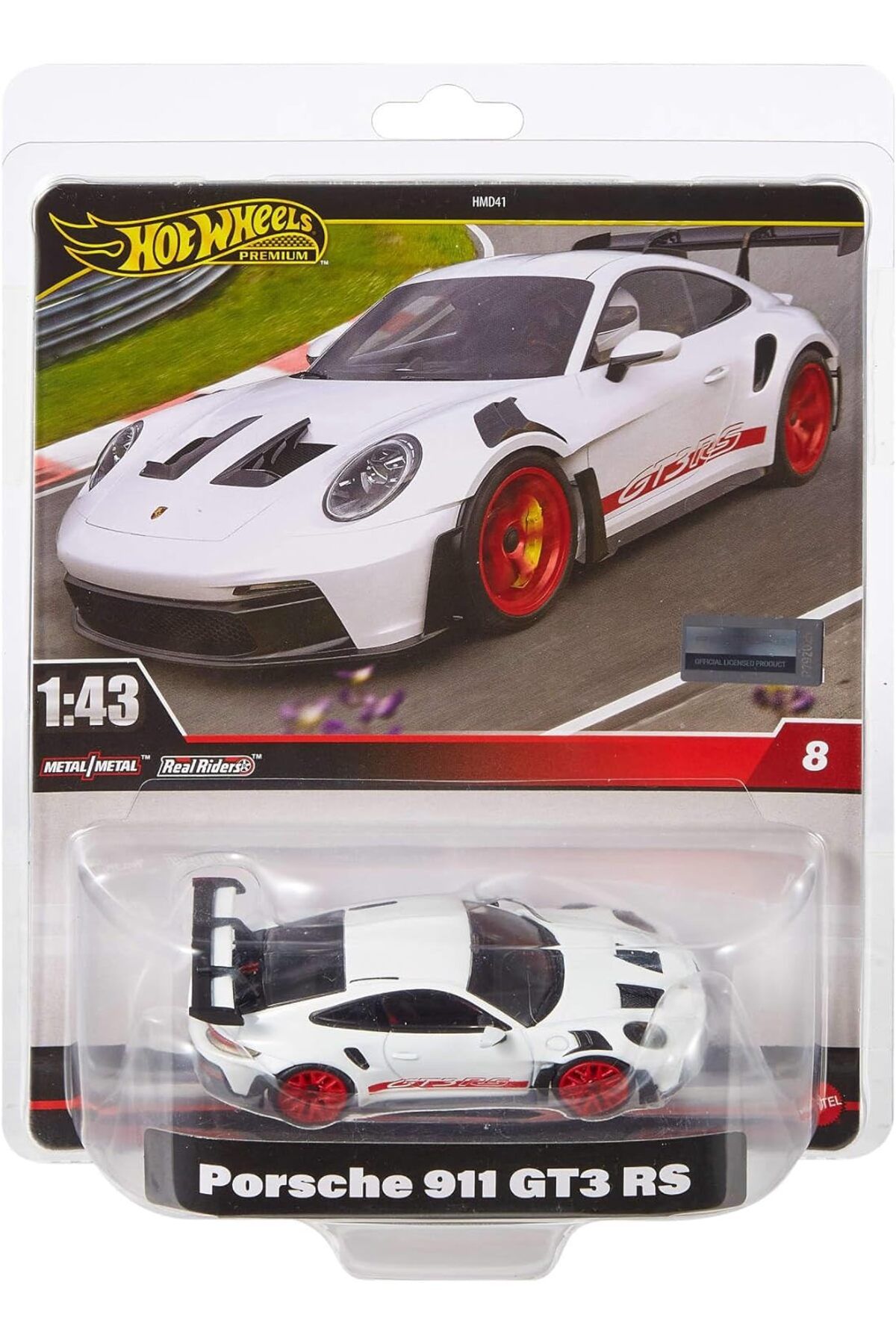 NcK 1:43 Premium Arabalar - Porsche GT3-RS Çok renkli