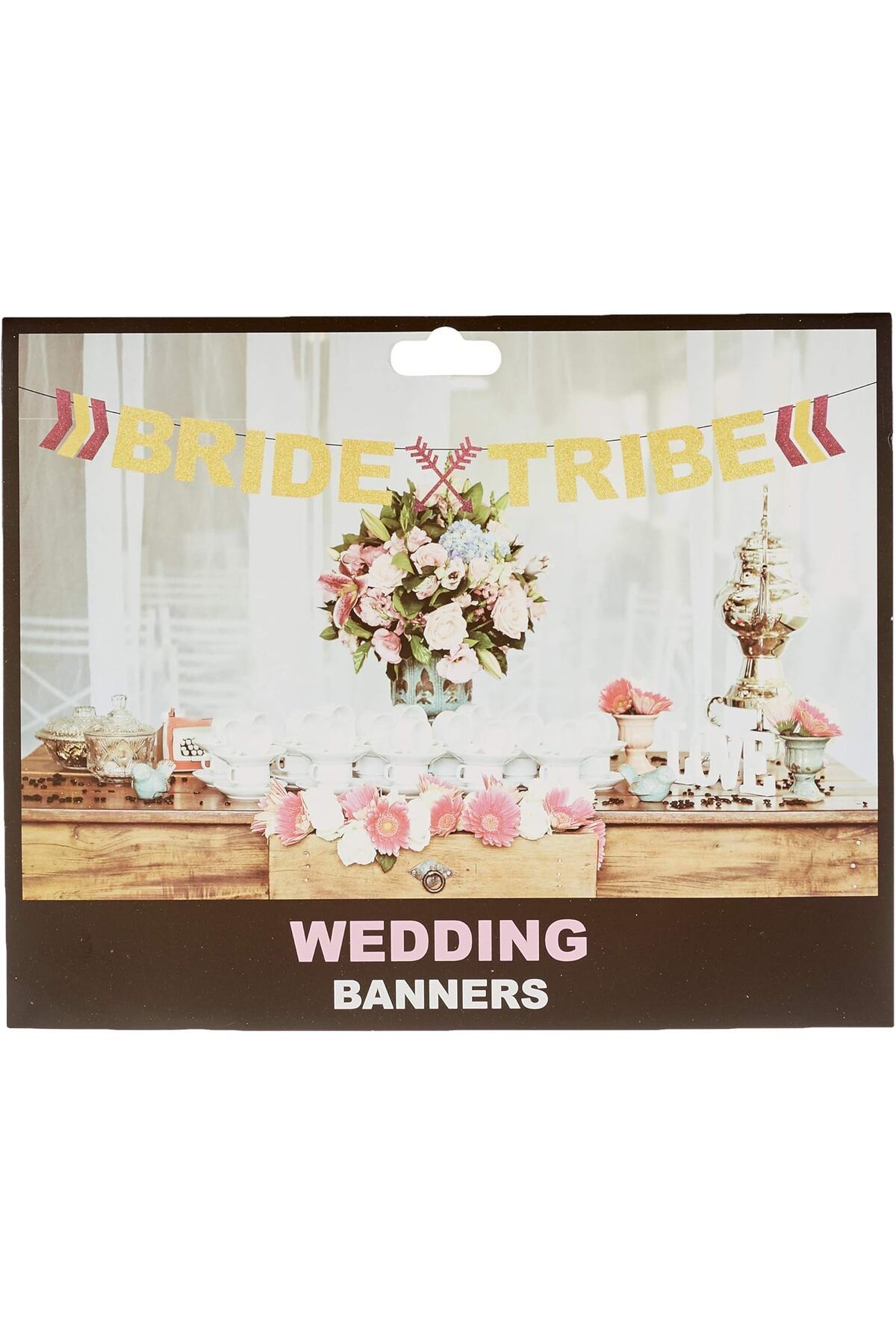 NcK and Tribe Simli Harf Banner 19x14, 5cm 2m 1 Adet