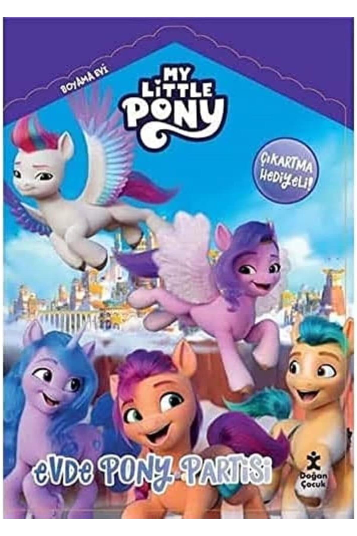 NcK Little Pony Boyama Evi Evde Pony Partisi