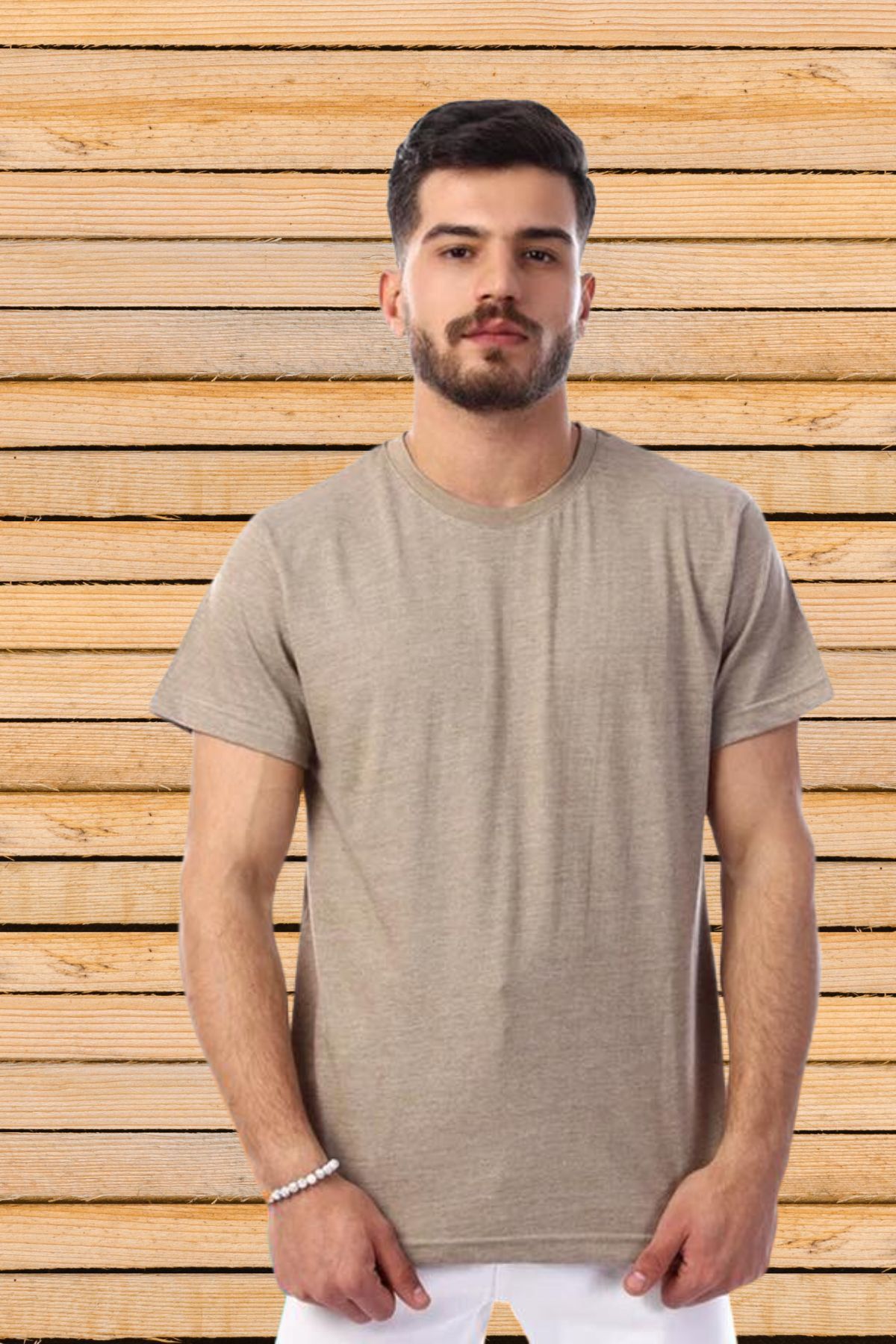 FECCY Pamuklu Baskılı Oversize T-shirt