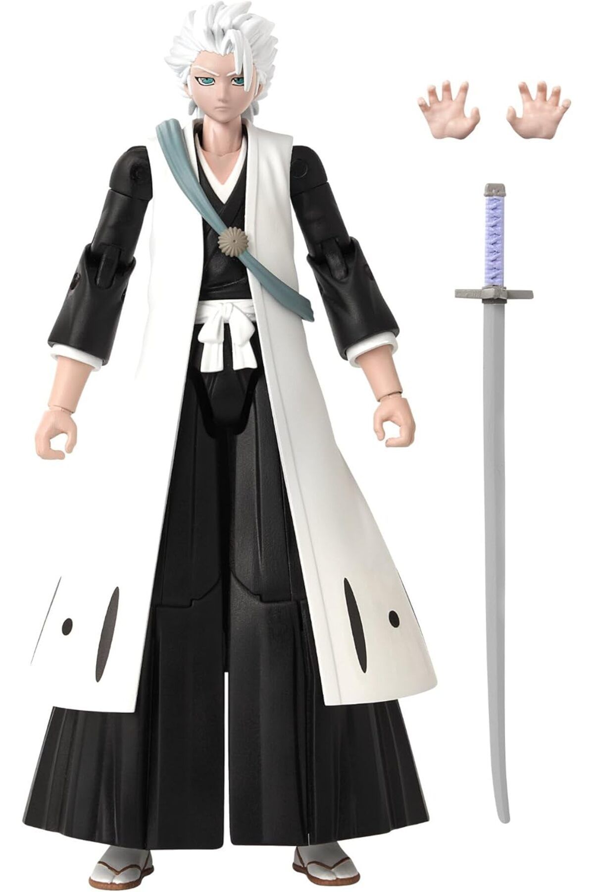 NcK 16 cm Toshiro Hitsugaya Poz Verilebilir Figür, Anime Heroes Bleach Serisi