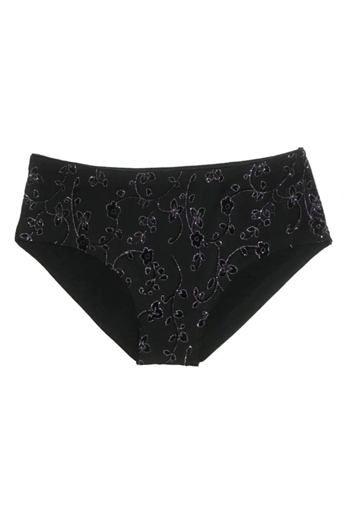 Mulvix Mulvxbrf Brf02 Şahinler Kadın Simli Nakışlı Bikini B269 (Mulvix)