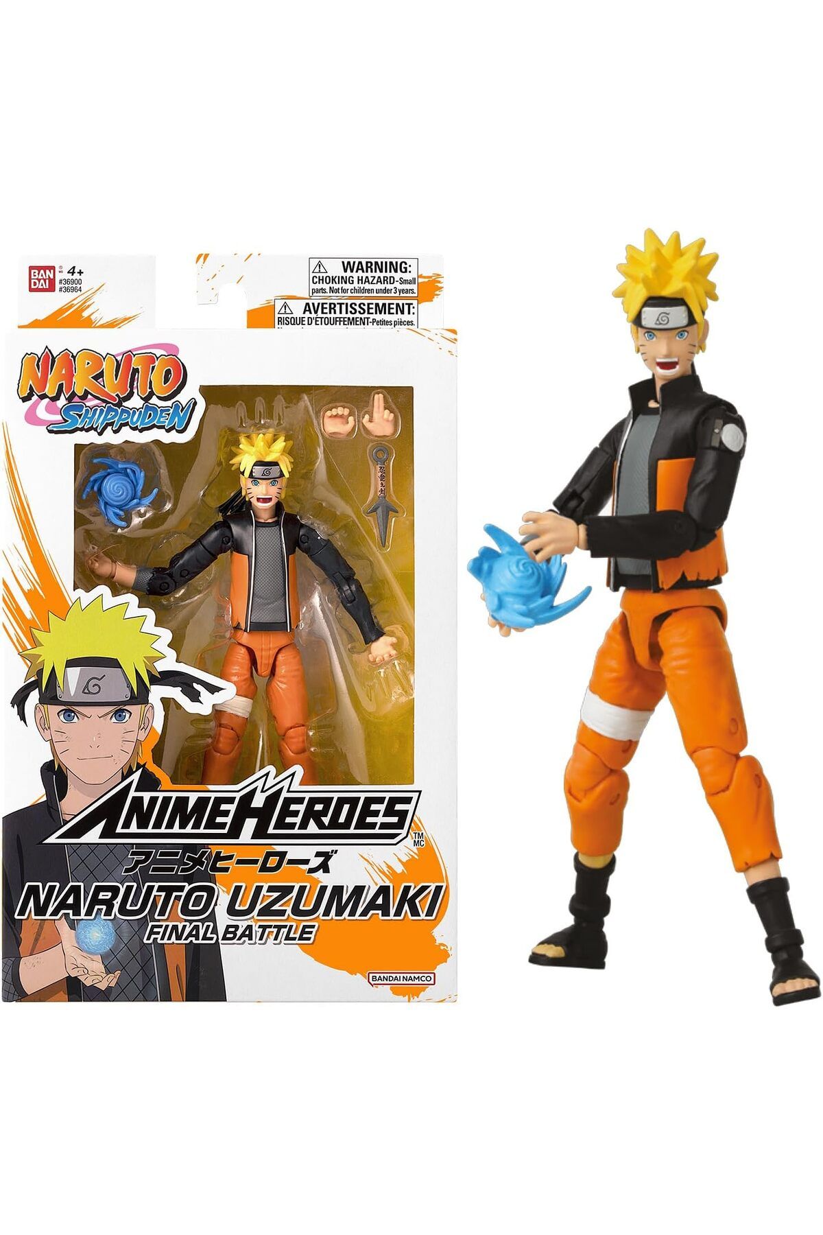 NcK 16 cm Anime Heroes Naruto Figürleri - Naruto Uzumaki Son Savaş