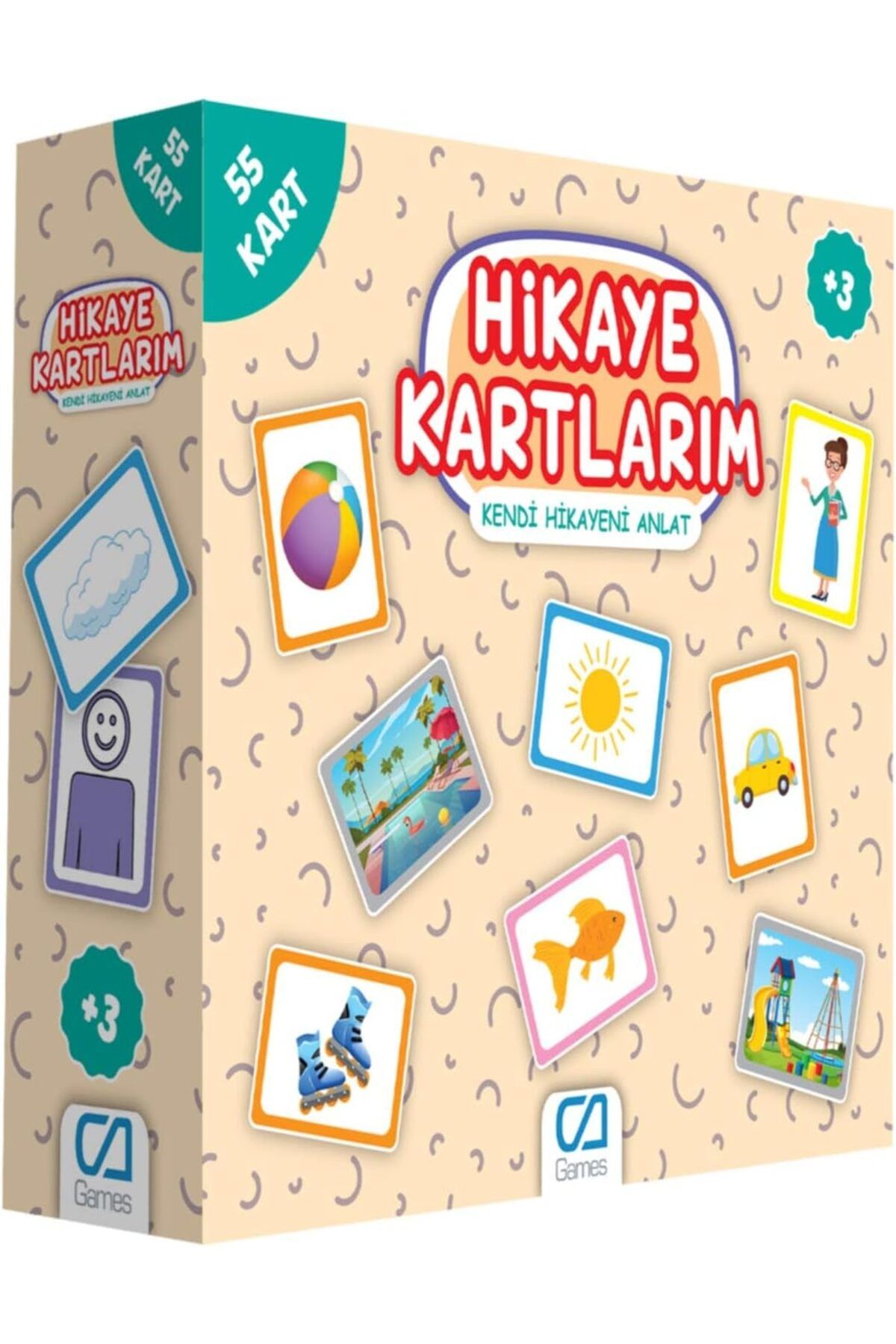 NcK Kartlarım Kendi Hikayeni Anlat Renkli 3+