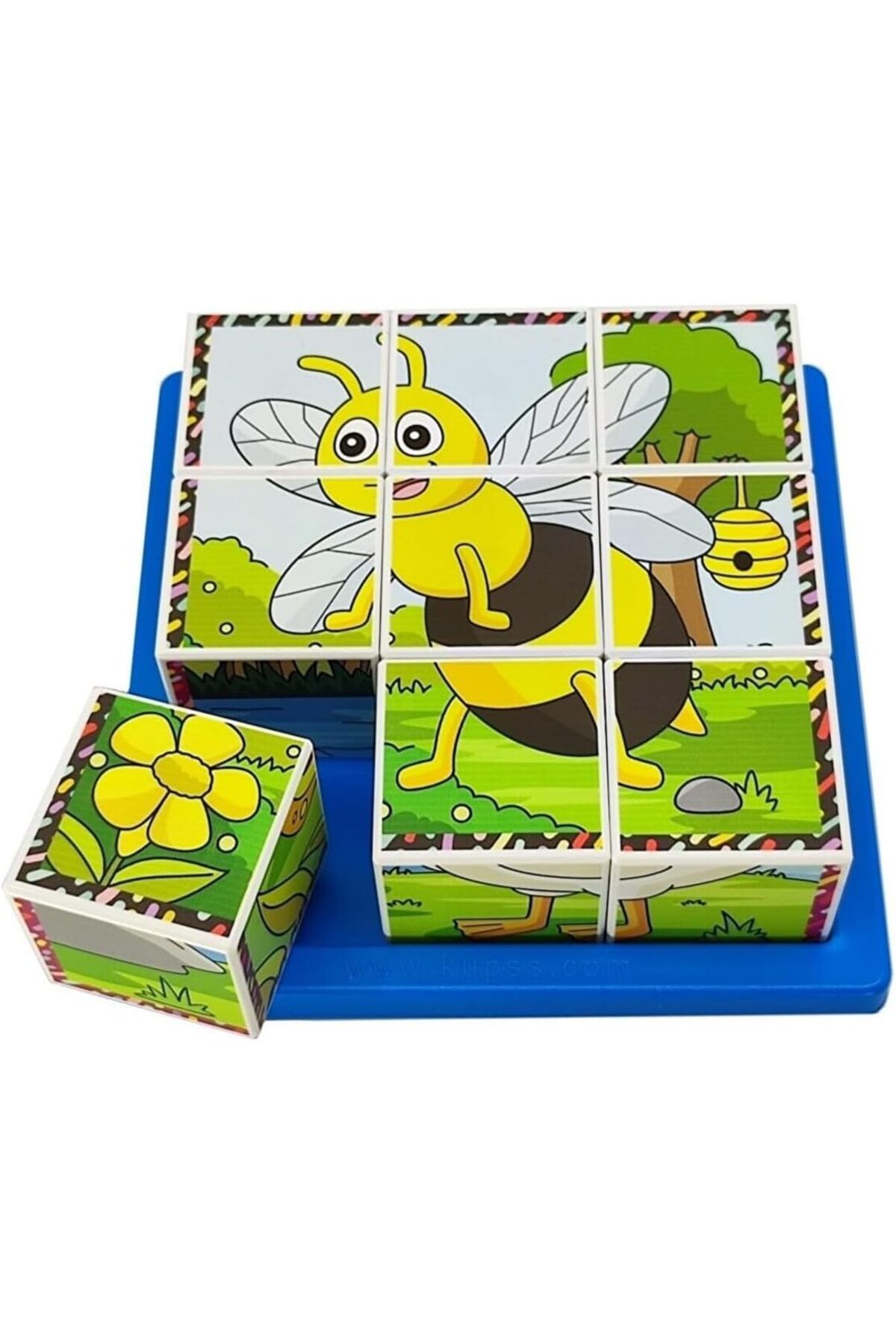 NcK Uçan Hayvanlar 3D Puzzle - 9 Küp 6 Yapboz