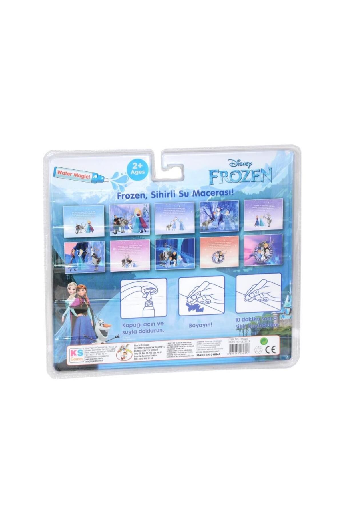 NessiWorld BK005 Gepettoys, Frozen Sihirli Boyama Kitabı