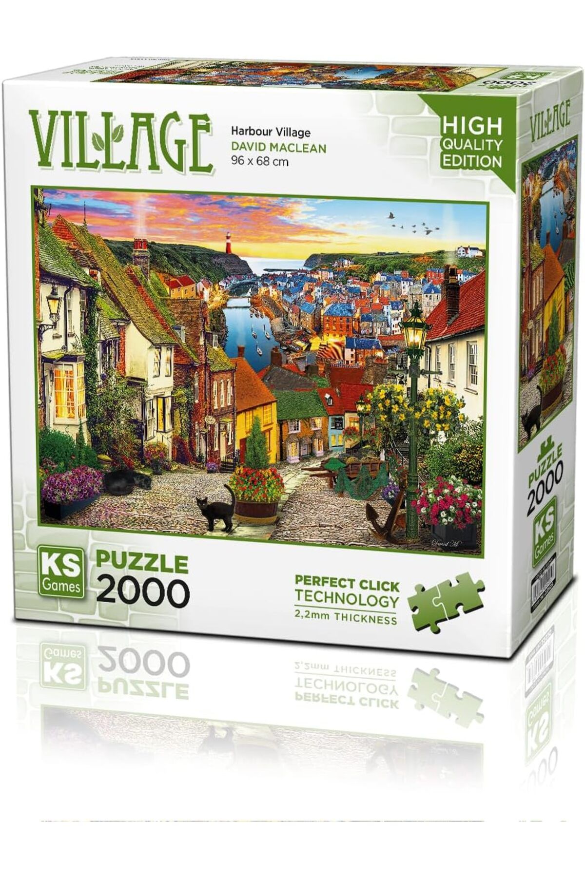 NcK Games 2000 Parça Liman Köyü Puzzle