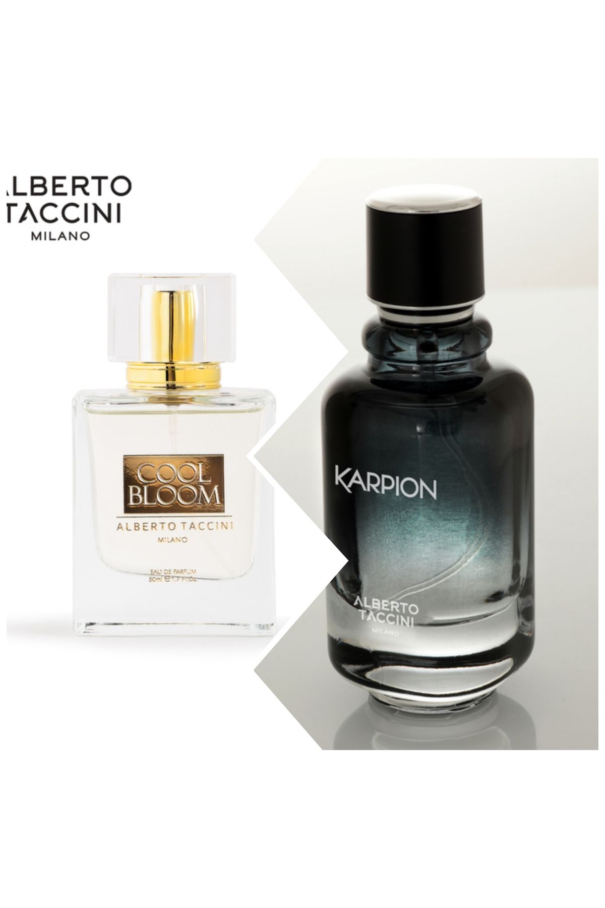 Alberto Taccini Cool Bloom EDP Kadın Parfümü 50 ML - Alberto Taccini KARPION Erkek Parfümü - 50 ml