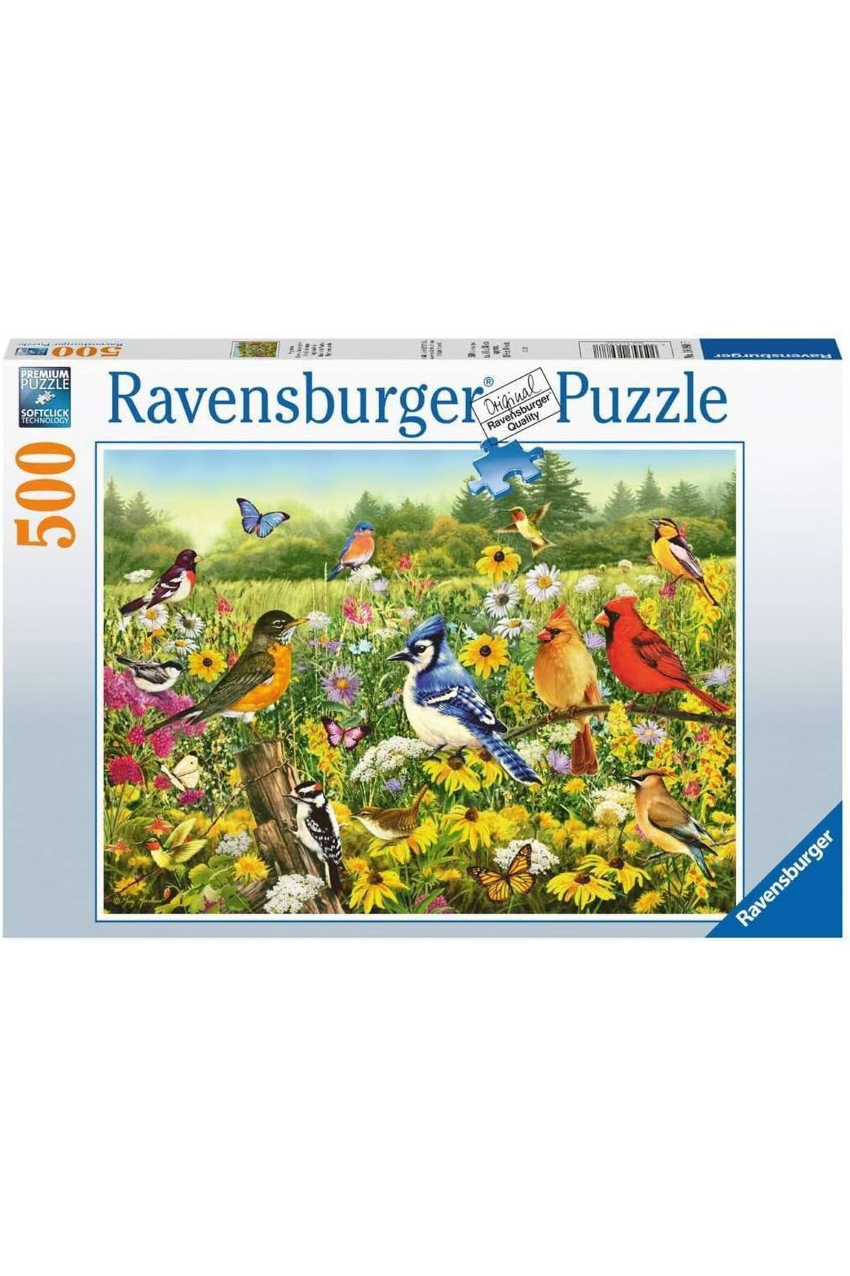 NcK 500 Parçalı Puzzle Kuşlar