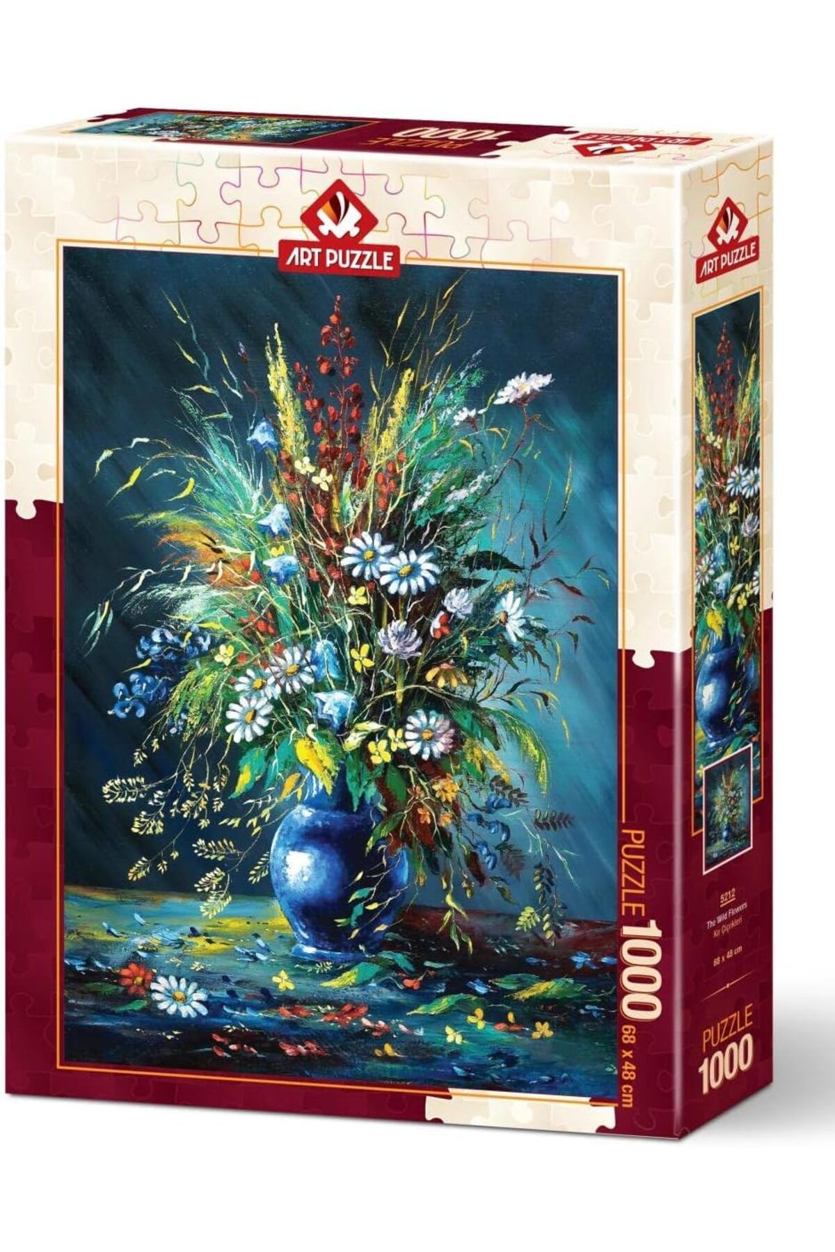 NcK Puzzle Kır Çiçekleri 1000 Parça Puzzle