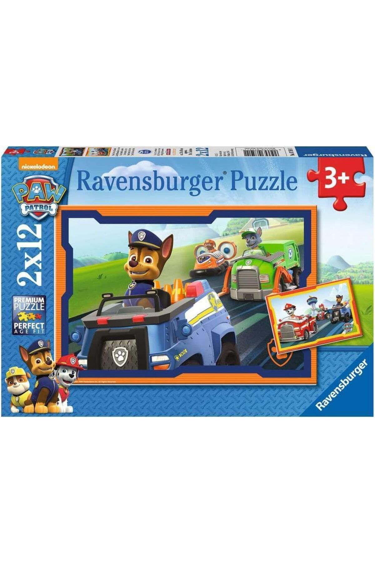 NcK Paw Patrol 2 2X12P Puzzle 75911