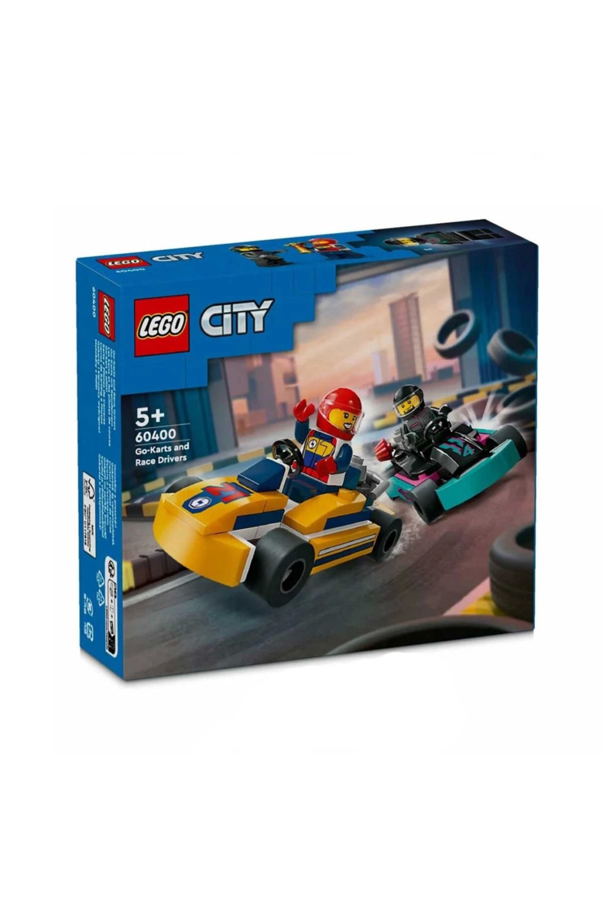 NessiWorld LEGO City Go-Kartlar ve Yarış Sürücüleri 60400