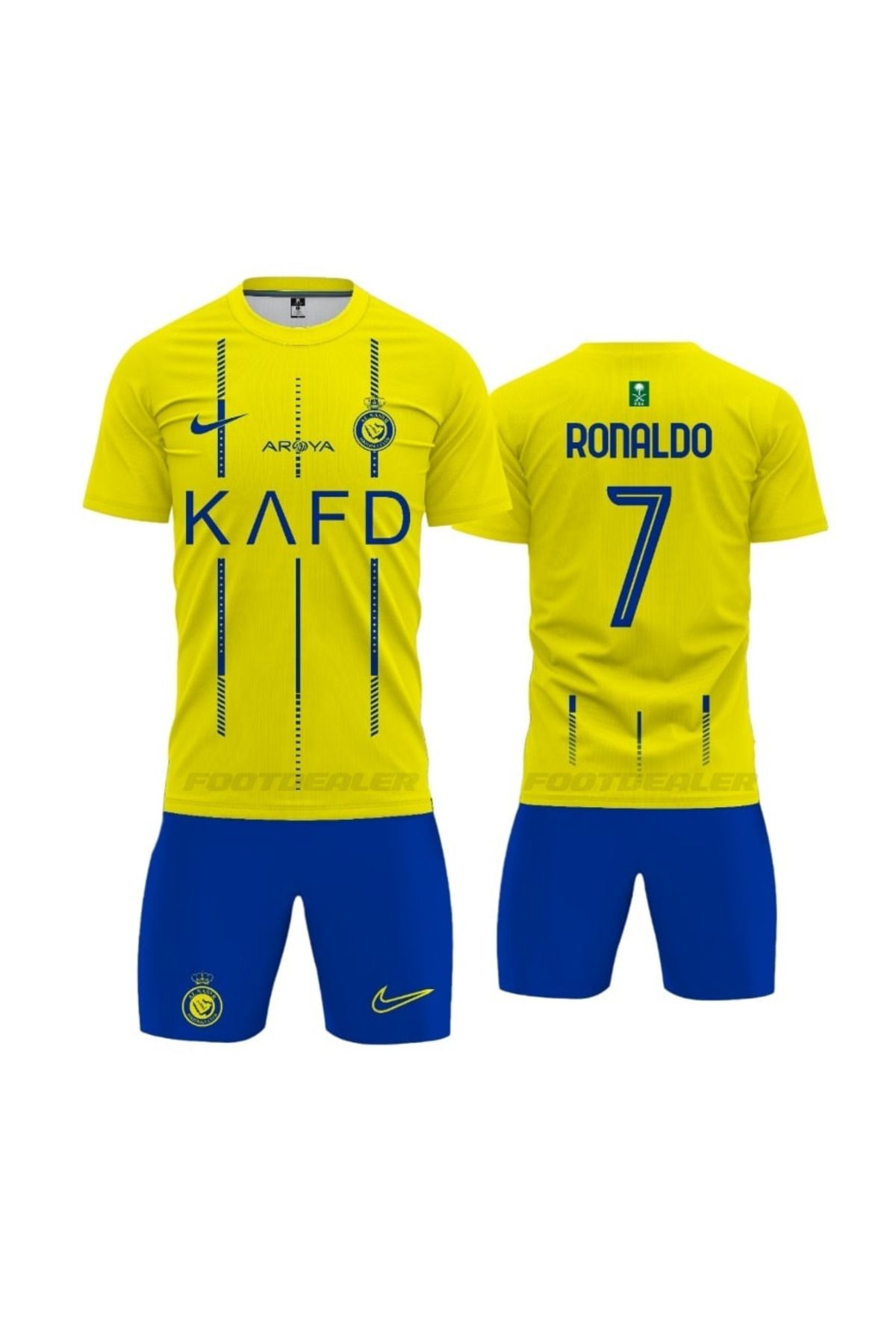 ZİLONG ALL NASSR RONALDO ÇOCUK FUTBOL FORMASI