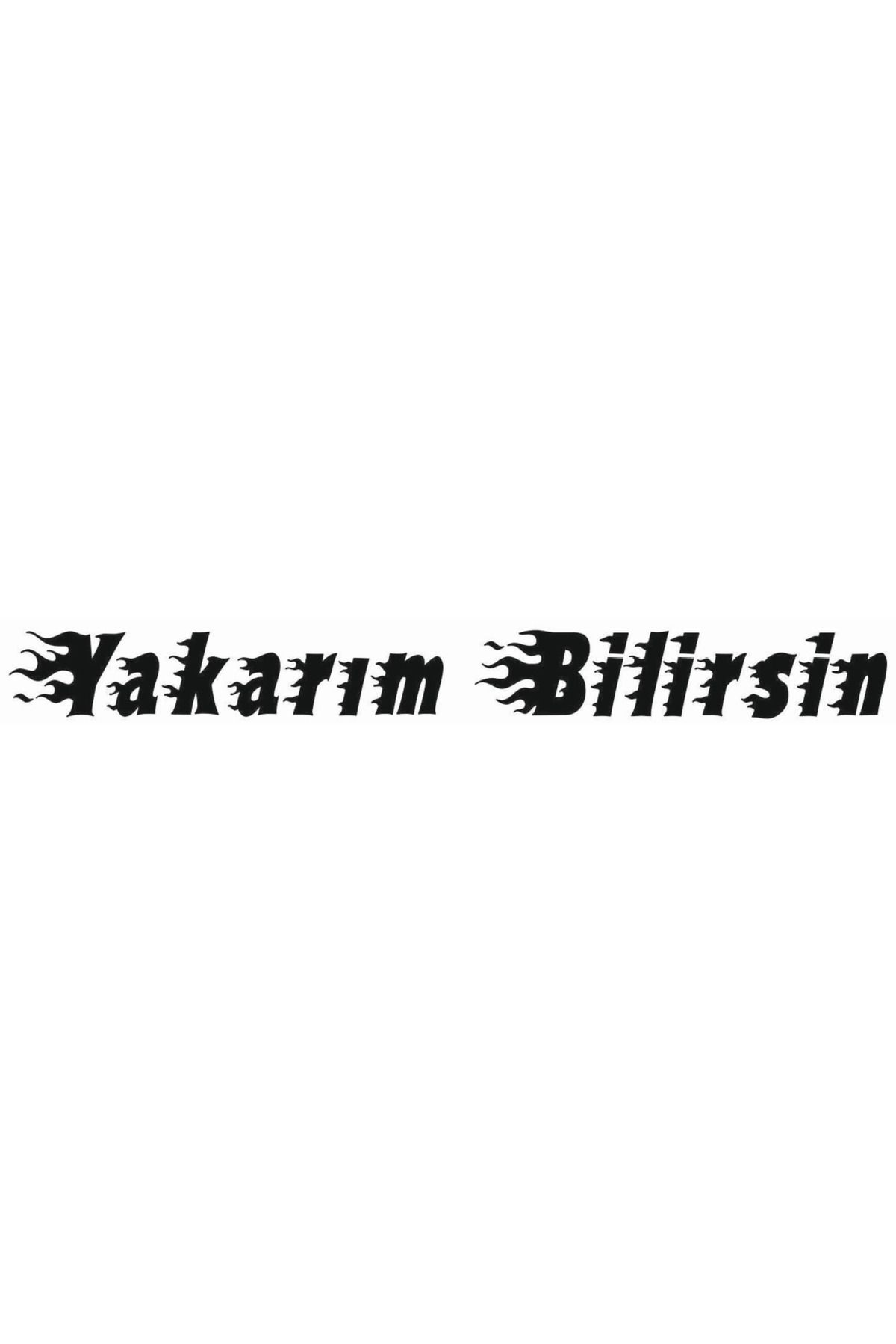 Kumraldede Yakarım Bilirsin Oto Sticker 60 x 6 cm