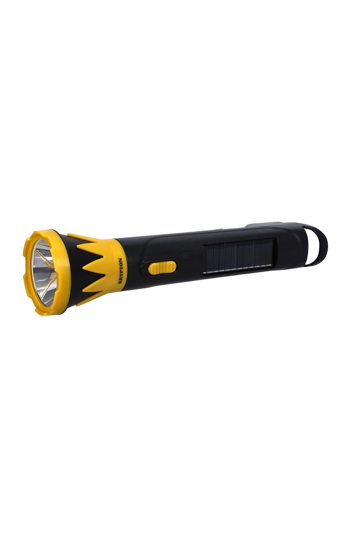 KRYPTON-Rechargeable LED Torch with Solar Panel- KNFL5159| Rechargeable and Easy to Use| Energy Effi 1