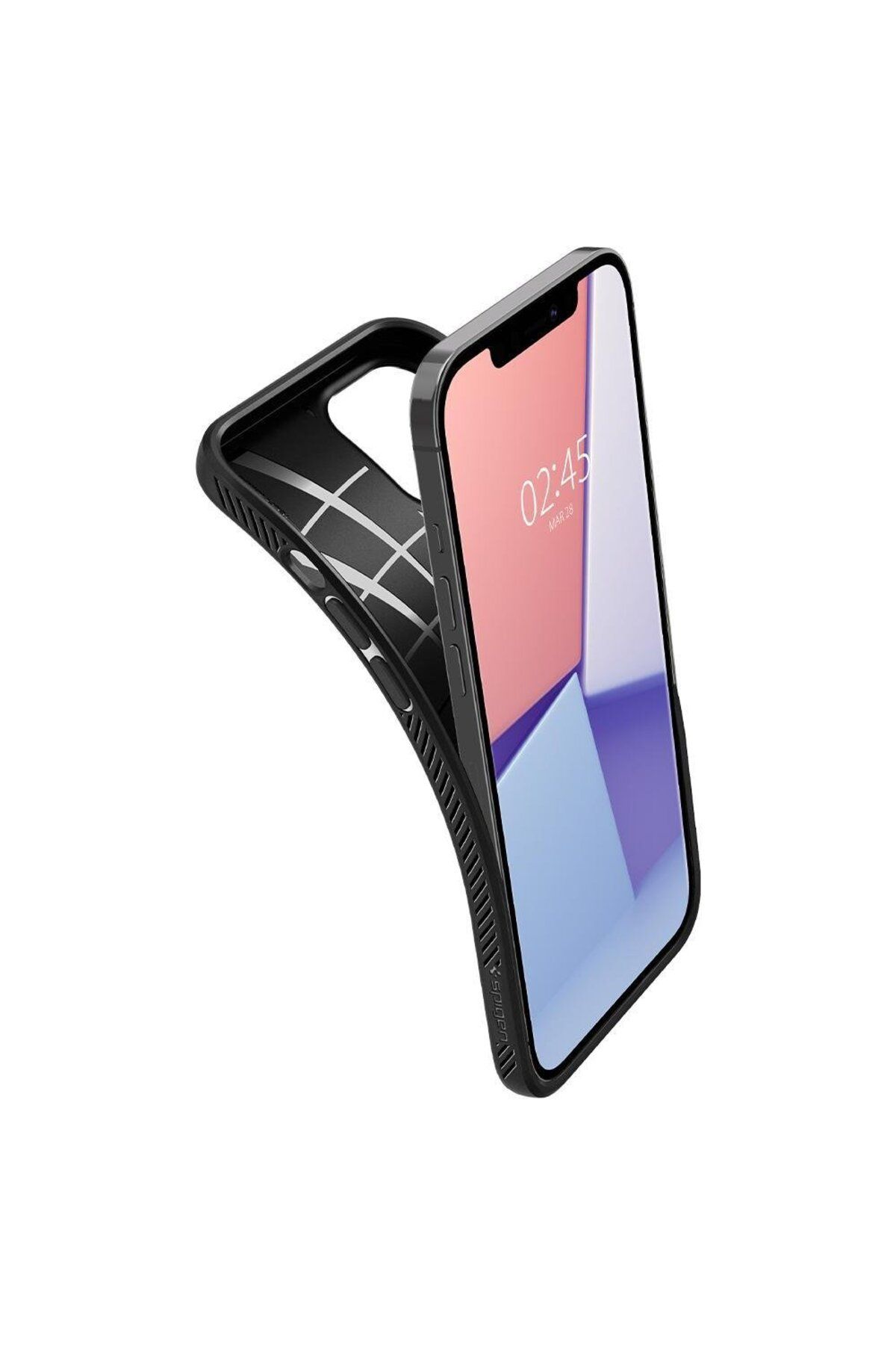 کاور و قاب آیفون 12 PRO CASE MATTE مشکی ACS01701 Spigen