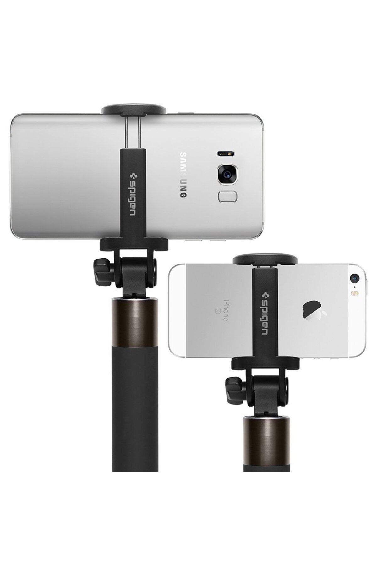Spigen-S530W Wireless Bluetooth Selfie Stick (Compatible with All Devices) Black - 000SS21746 4