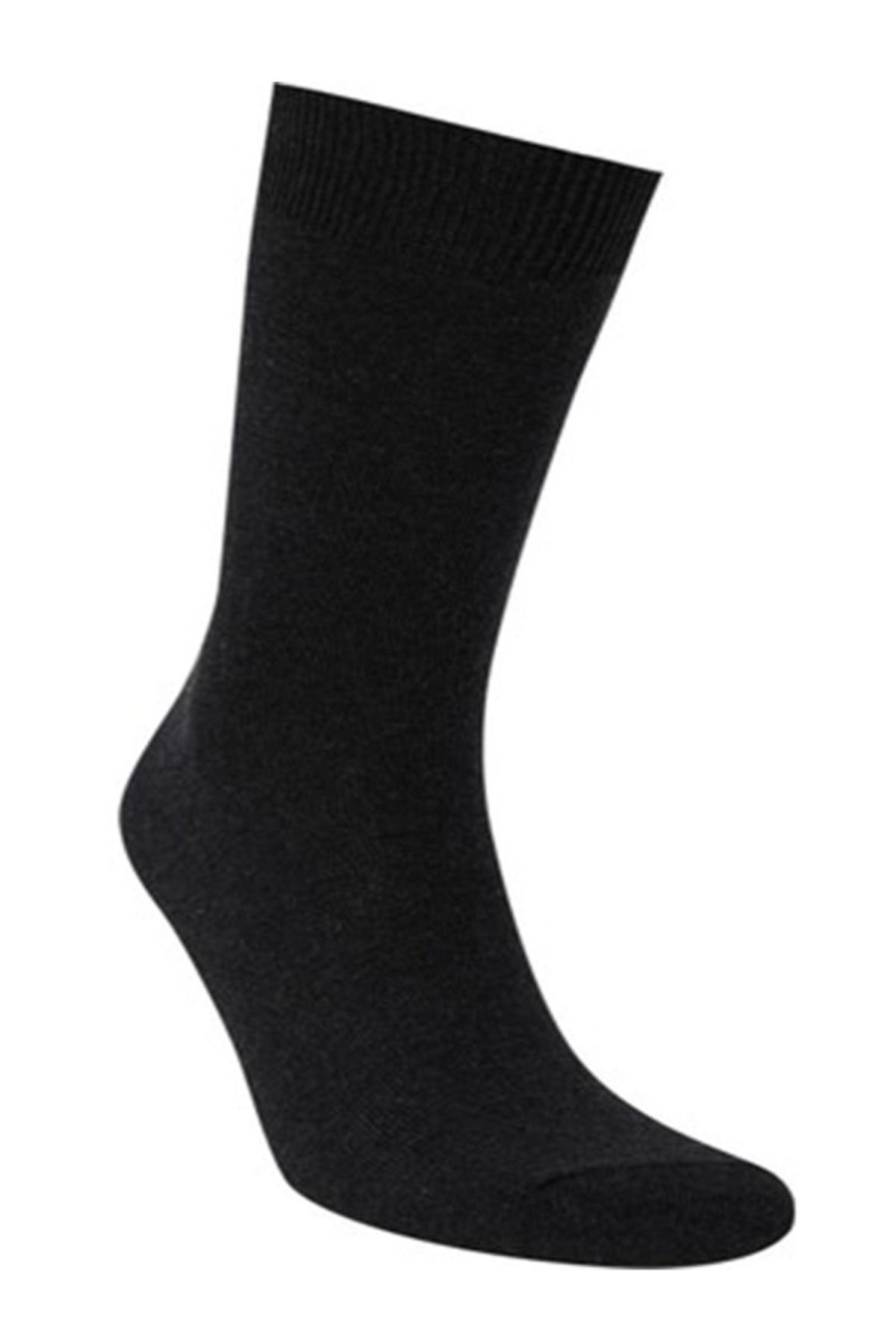 ModeXL-Men's Socks - Mode Xl, Bamboo, Long Socks, Basic 1164, Black 3