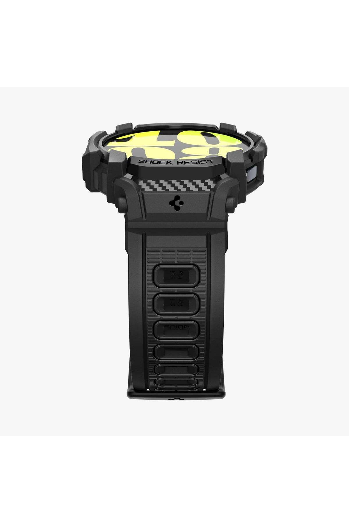 Spigen-Galaxy Watch 7 Pro (44mm) - Case & Lanyard Strap Rugged Armor 2