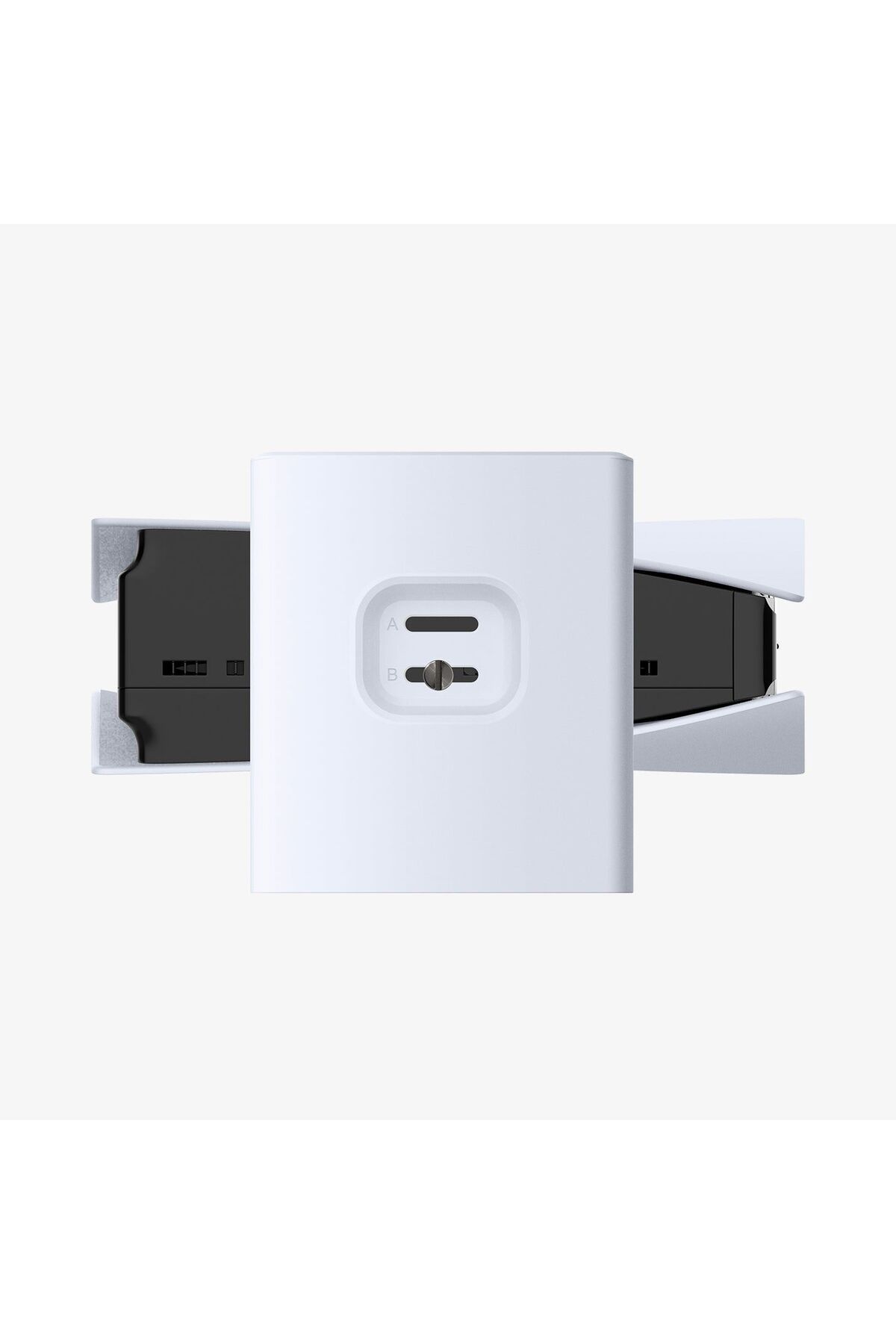Spigen-حامل الحائط لوحدة التحكم PlayStation 5 باللون الأبيض VG200 - AMP06396 5