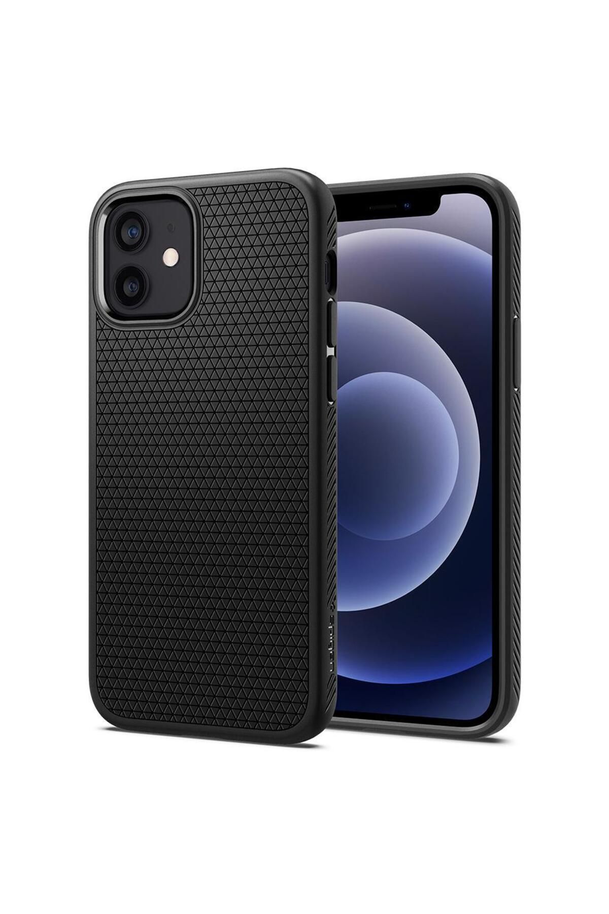 کاور و قاب آیفون 12 PRO CASE MATTE مشکی ACS01701 Spigen