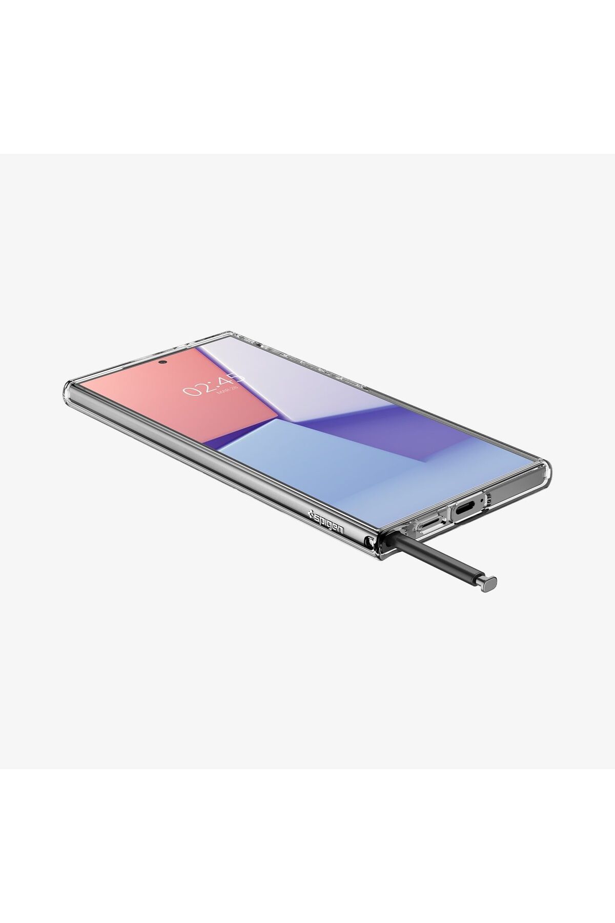 Spigen-جراب Galaxy S24 Ultra Liquid Crystal 4 جوانب حماية كاملة من الكريستال - ACS07283 8