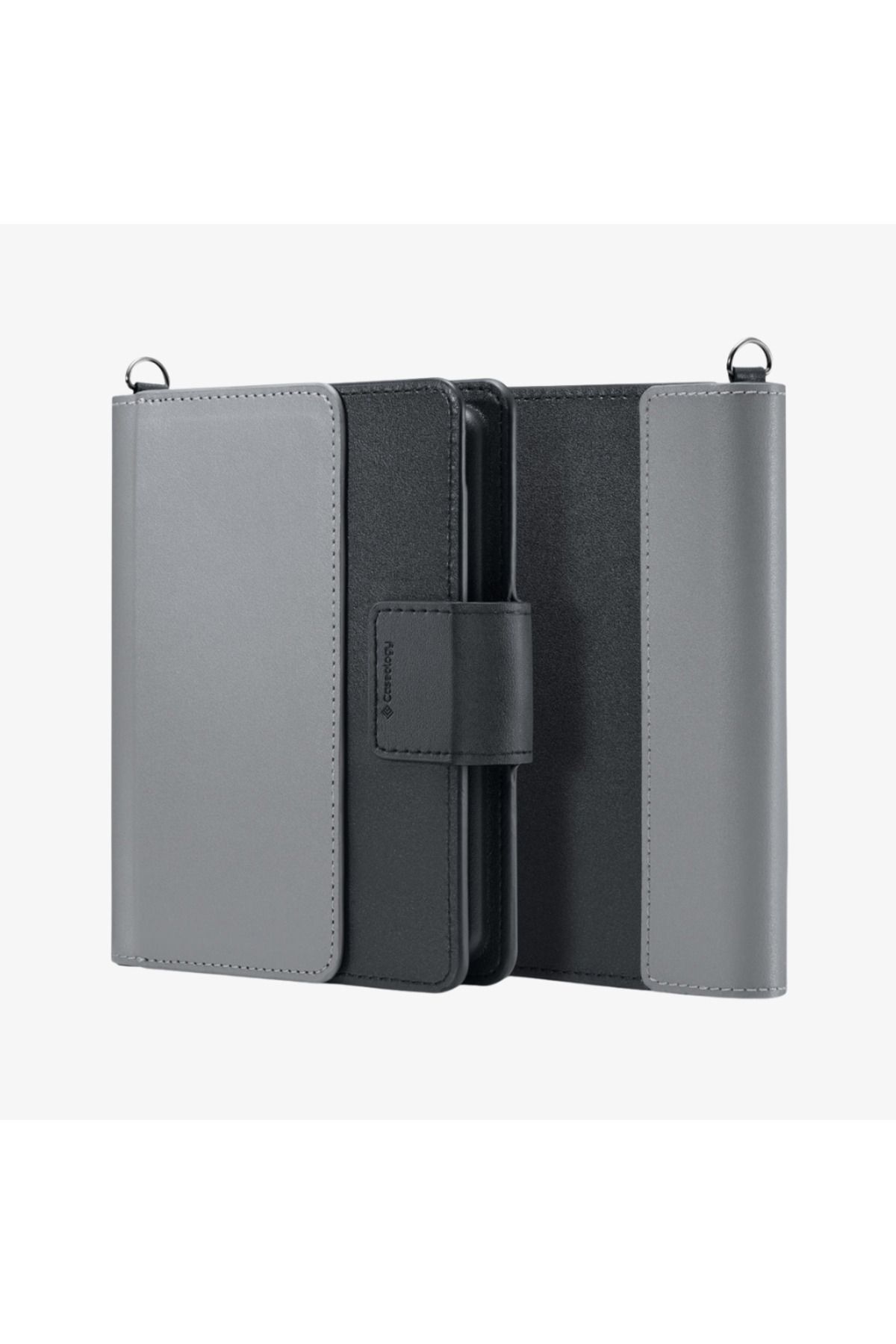 کیف پول مردانه و زنانه CASEOLOGY NANO POP STAND + گذرنامه Spigen