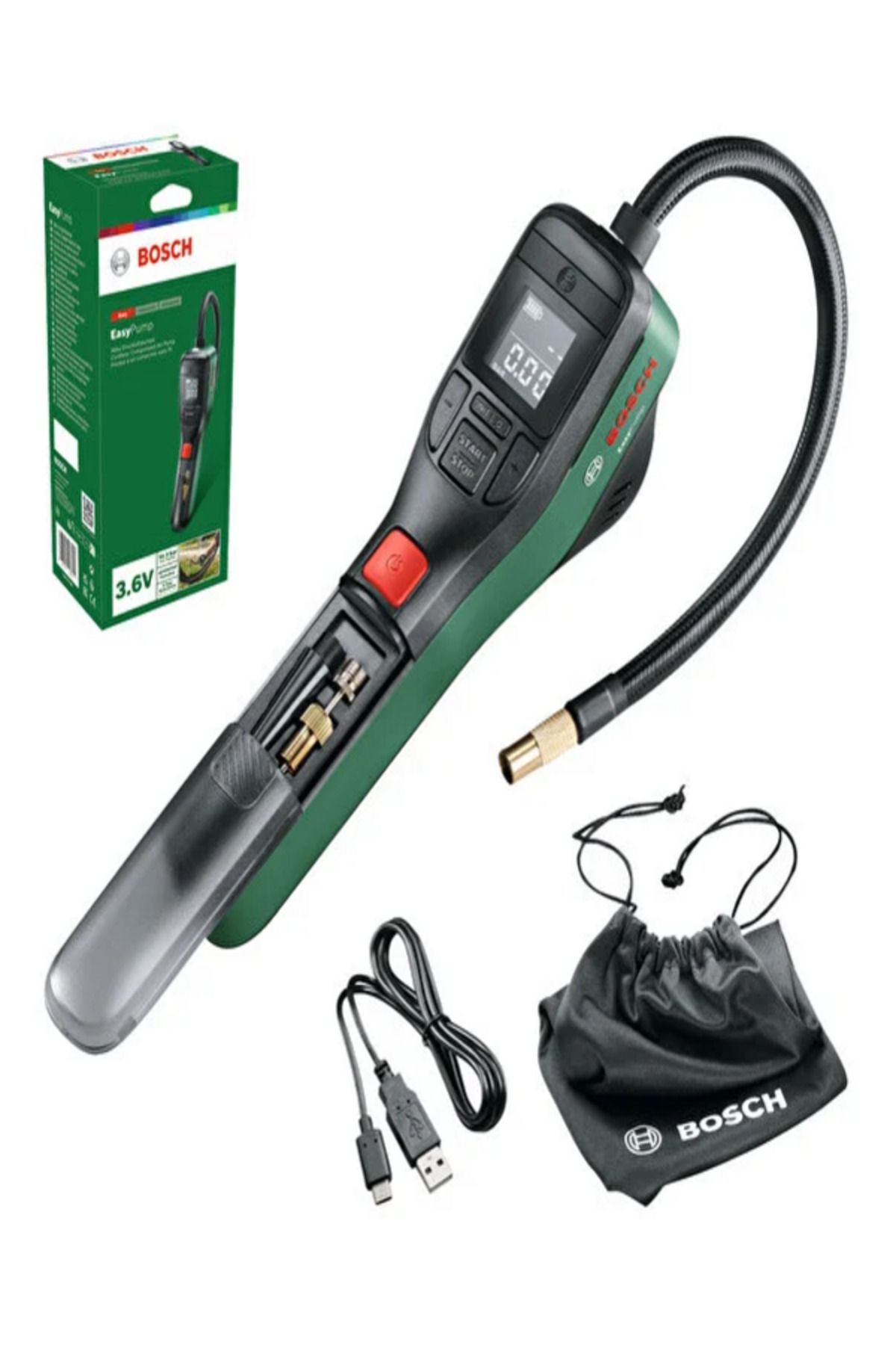 Bosch Easypump Akülü Hava Kompresörü