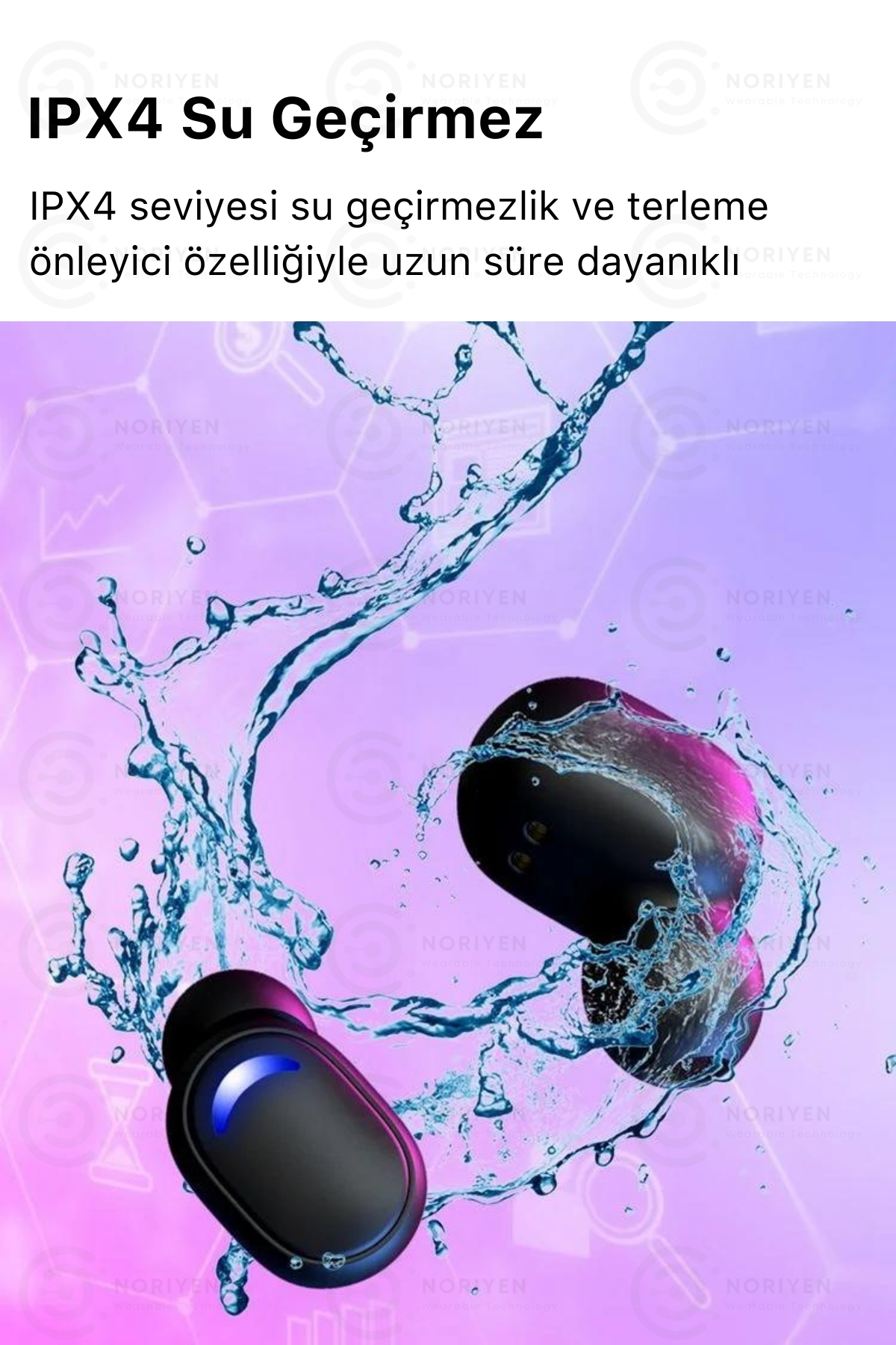 E10 Hd Ses Rgb Işıklı Çift Mikrofonlu 1200 Mah Powerbanklı Oyuncu Kablosuz 5.1 Blutooth Kulaklık