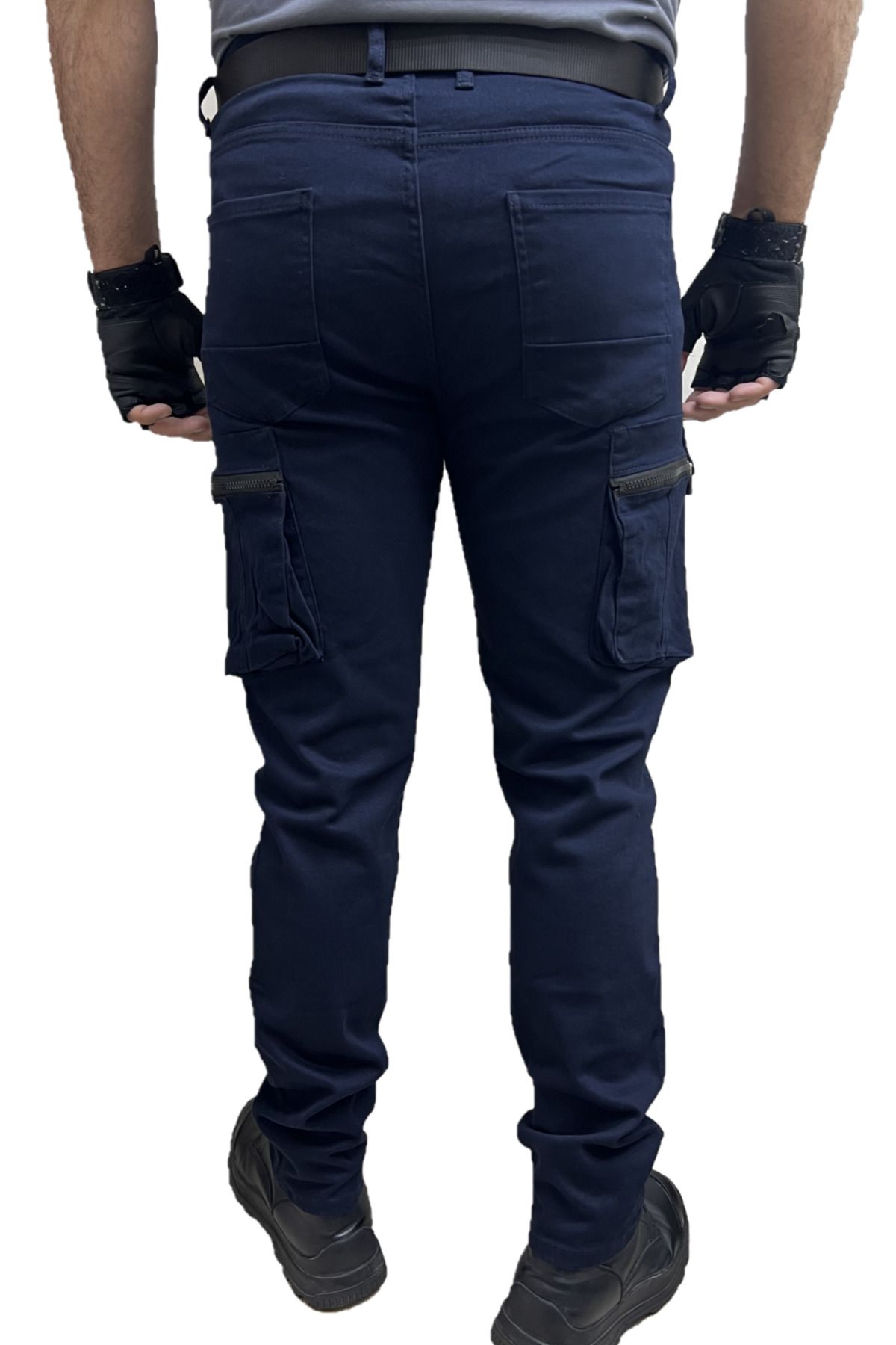 Polviton-Pantaloni cargo pentru bărbați Pantaloni pentru bărbați Combat Slim Fit 8