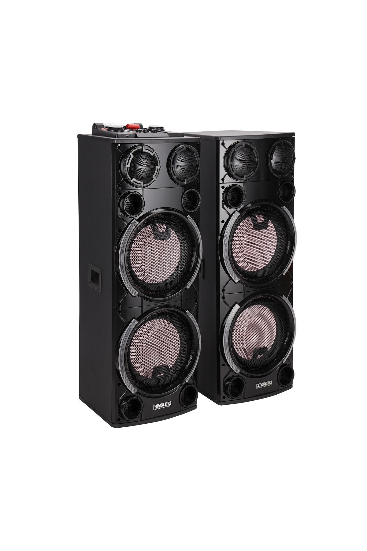 KRYPTON-2.0 CH Professional Speaker System, Remote Control, KNMS6219 | USB, SD, FM, Bluetooth, Aux-in, Micro 2