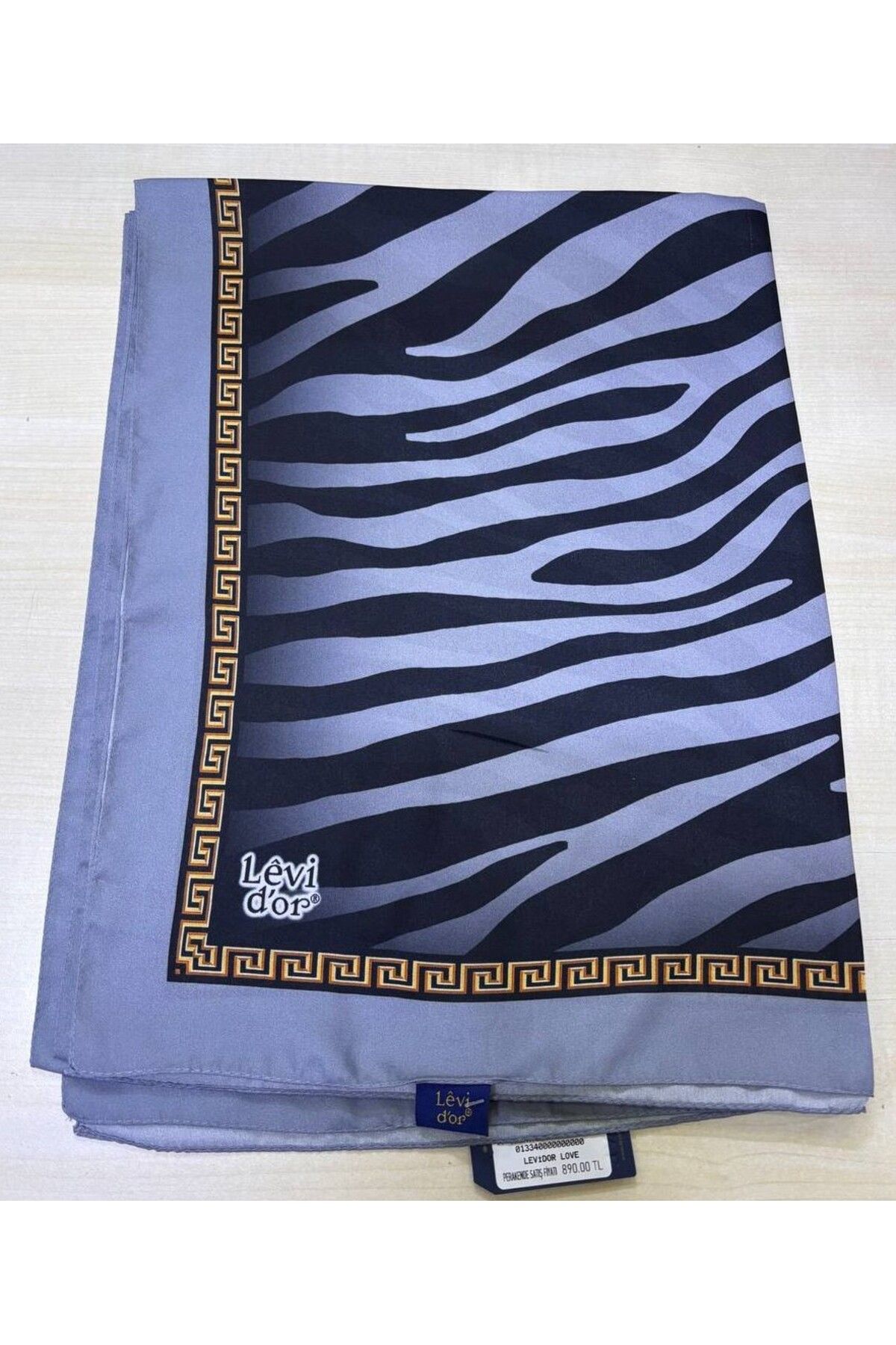 Levidor Zebra Desen Love Şal