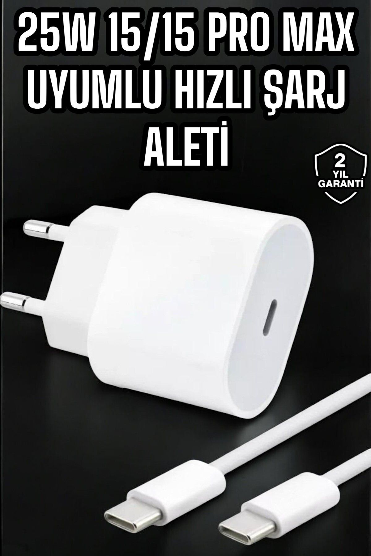 ASTRALTECH Güç Adaptörü ve Kablosu Şarj Aleti 15/15 Pro Max Uyumlu Hızlı Şarj