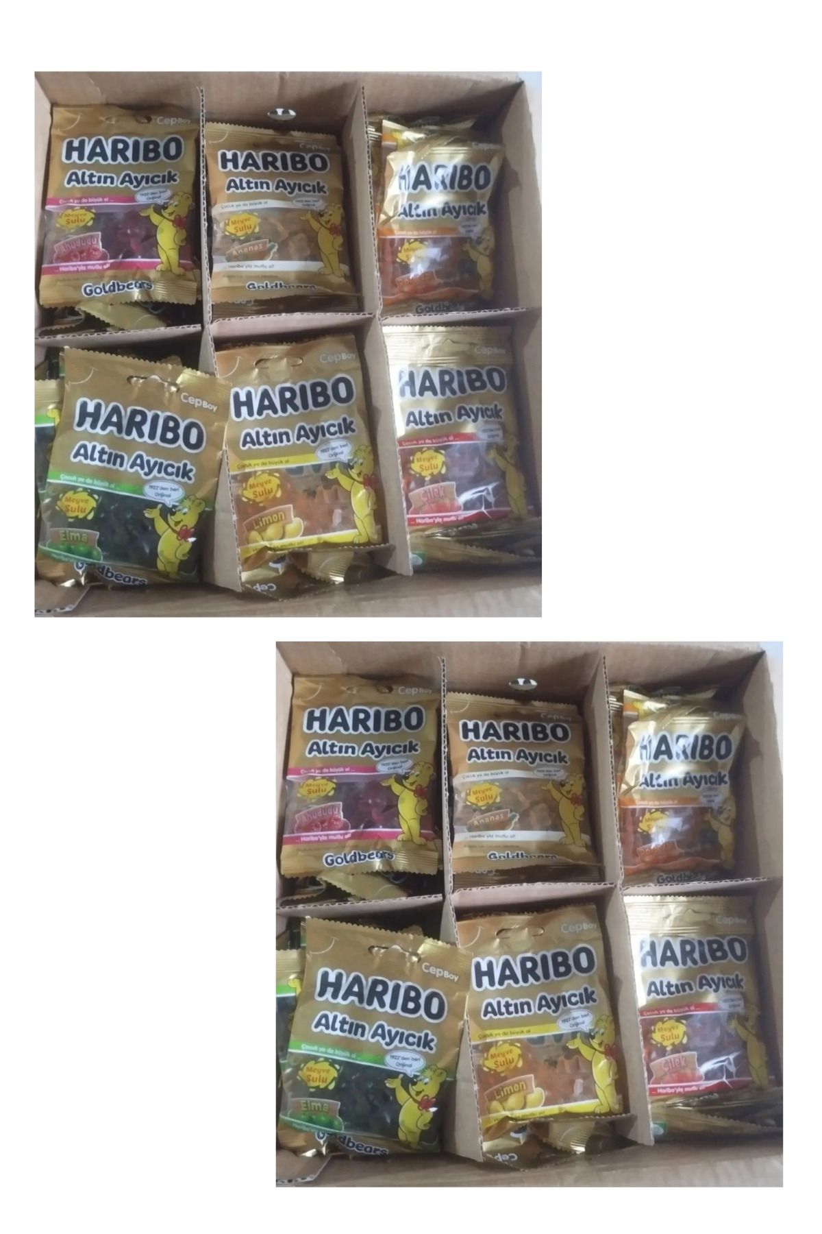 Haribo ALTIN AYICIK MİX 35GR. (48ADET) JELİBON x2