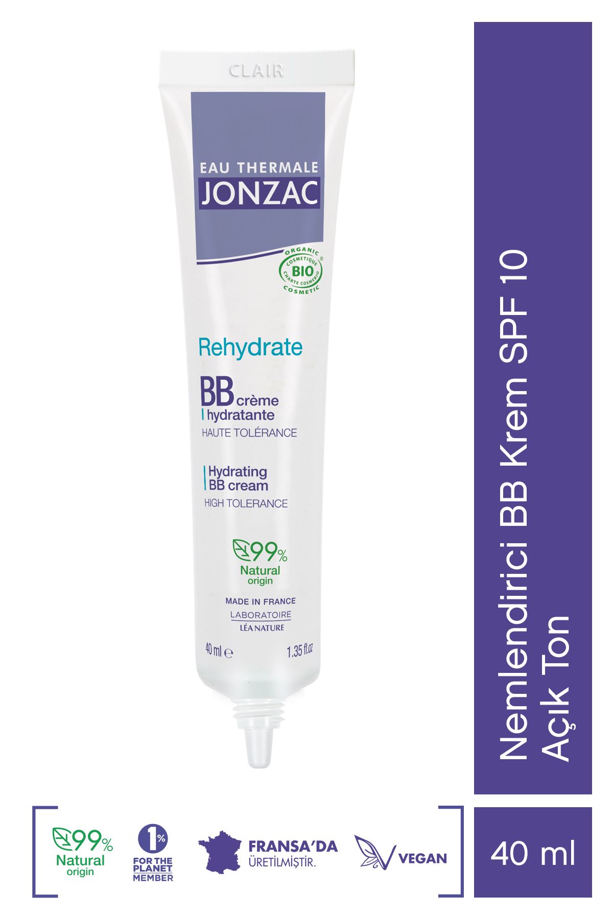 Eau Thermale Jonzac Rehydrate Nemlendirici BB Krem Spf10 40ml-Açık Ton